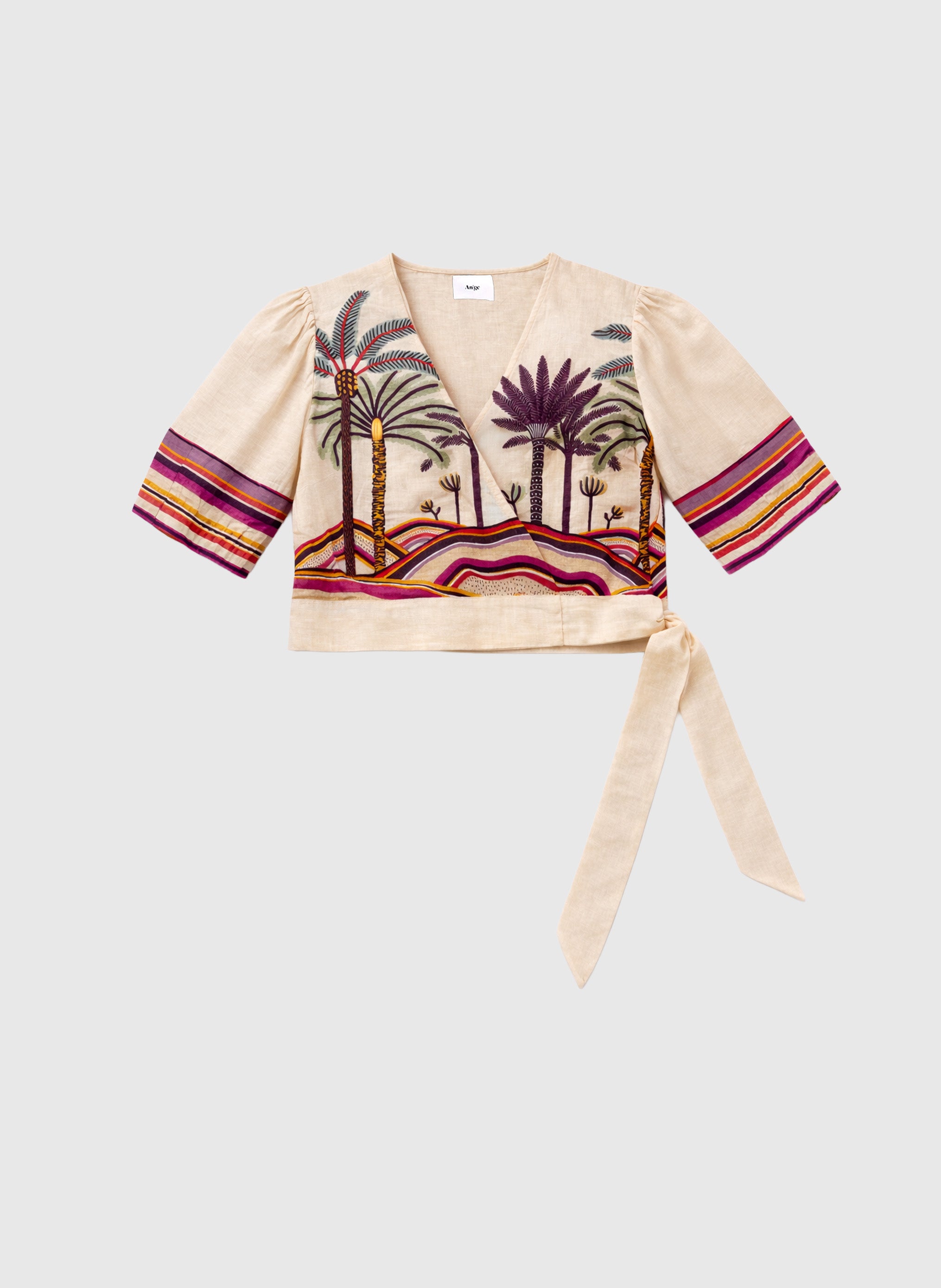 CACHE-COEUR SORIANA palmyre rose