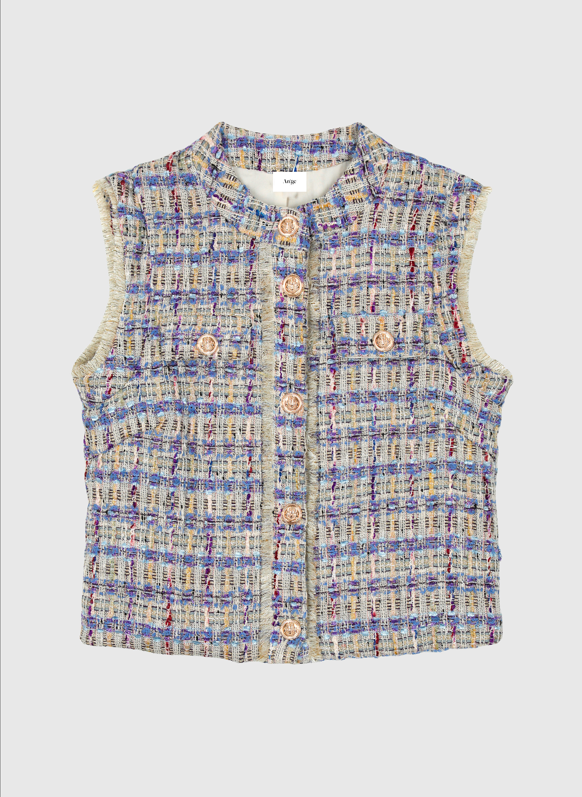 VESTE SANS MANCHES AVAYANA bleu