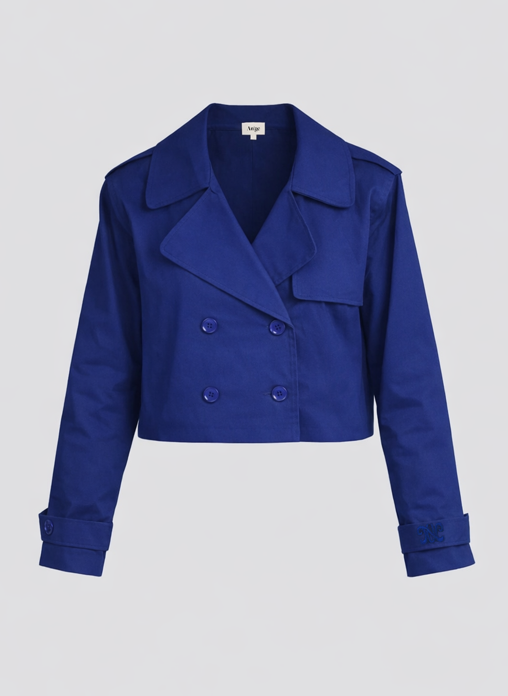 TRENCH CURTIS bleu