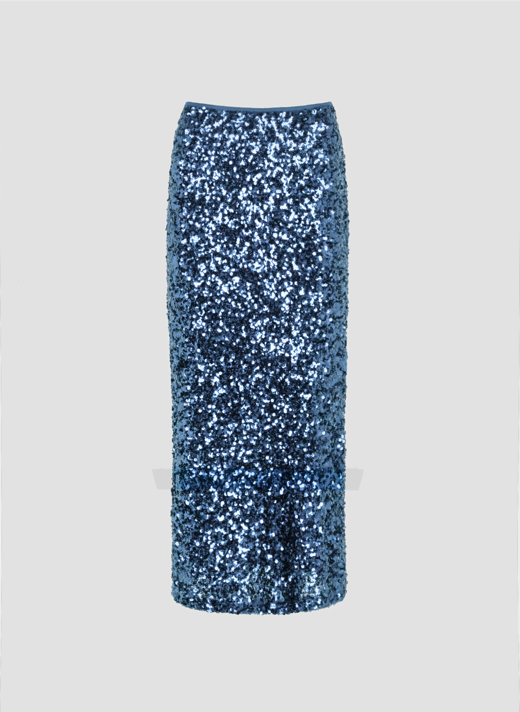 JUPE MIDI JURYFALA indigo