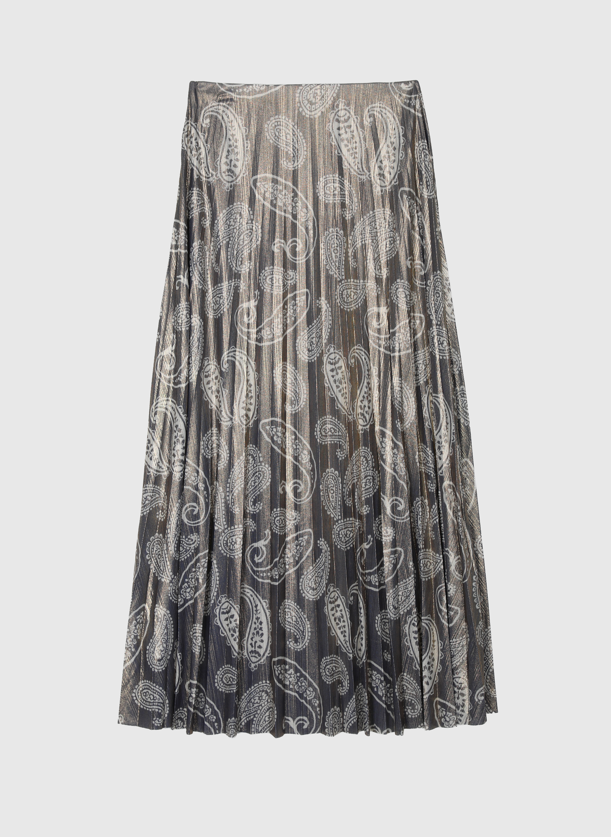 JUPE LONGUE JUSTALINA gold