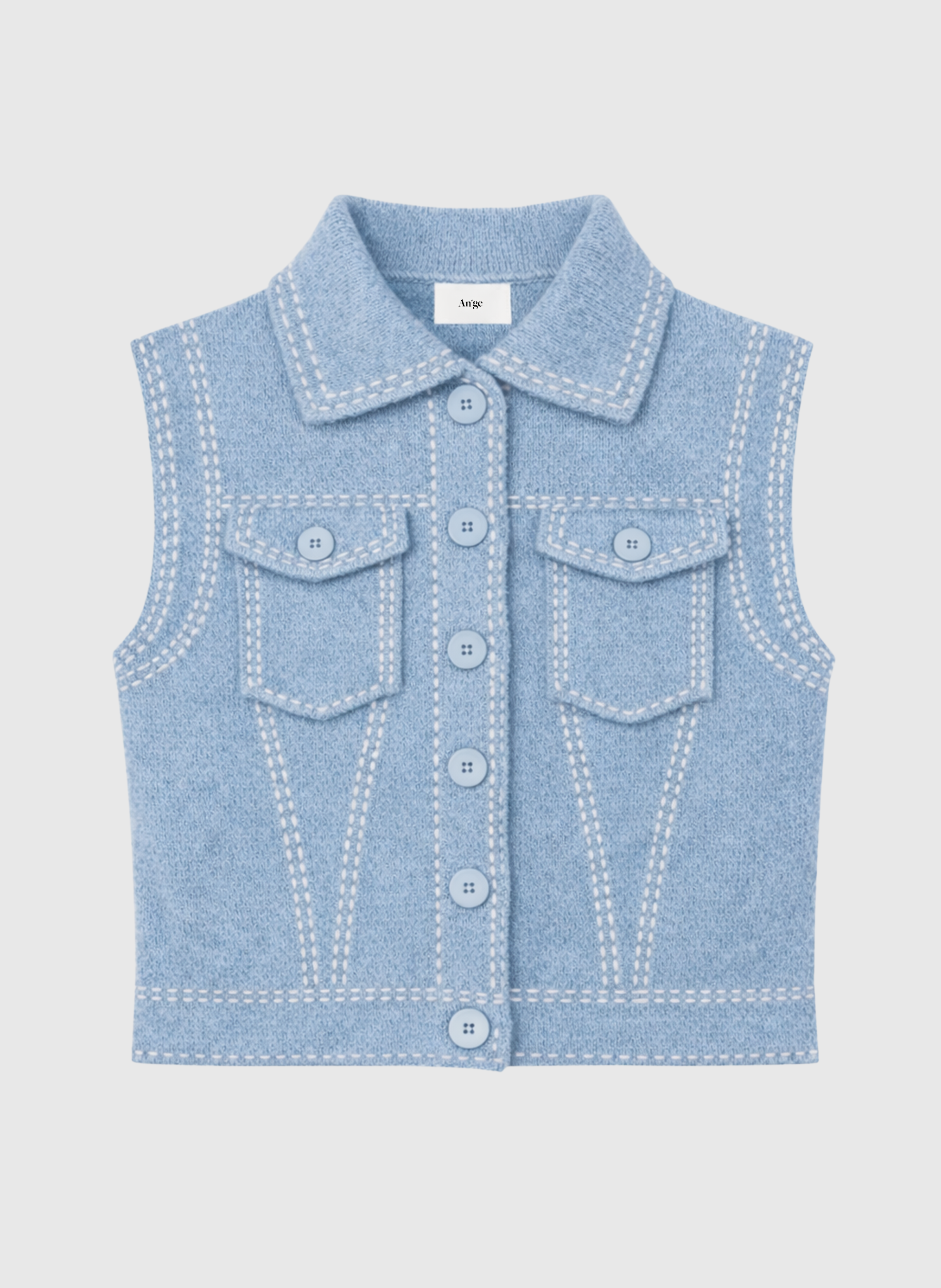 GILET LEWAYNE ciel