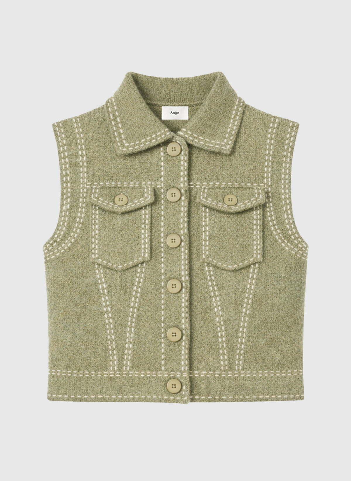 GILET LEWAYNE tilleul