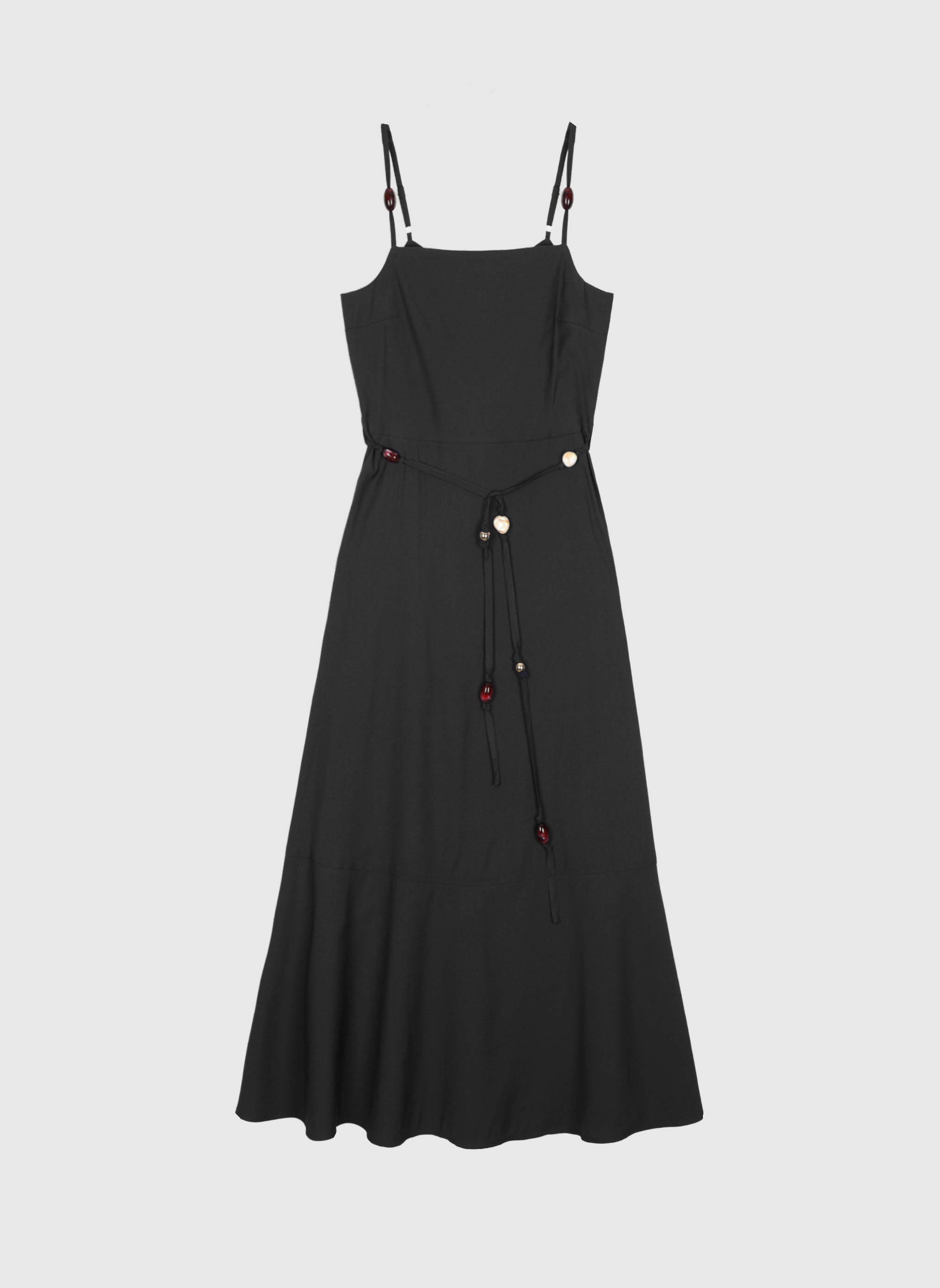 ROBE MIDI MALIAM noir