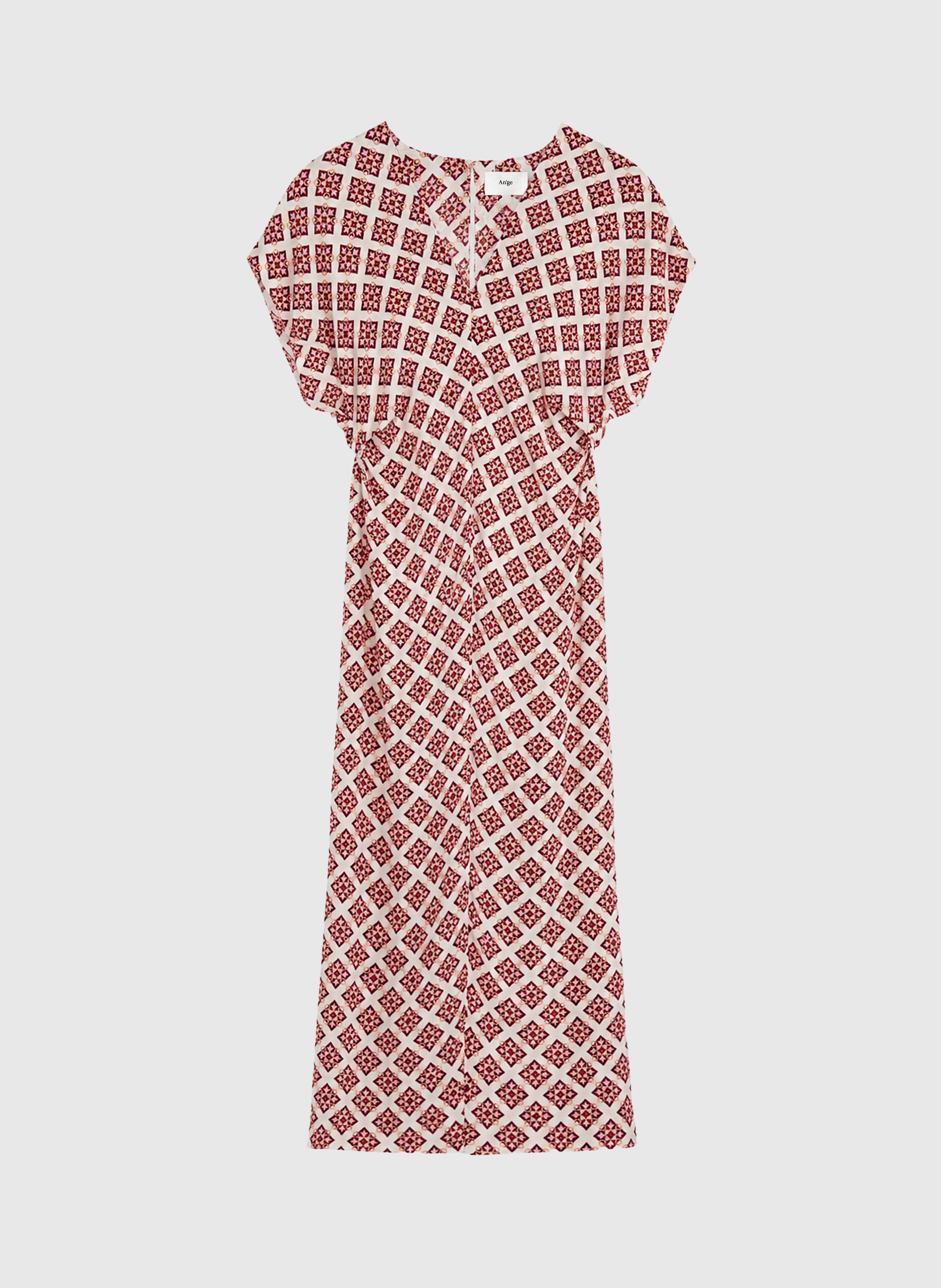 ROBE MIDI MAURANE pirimini ecru