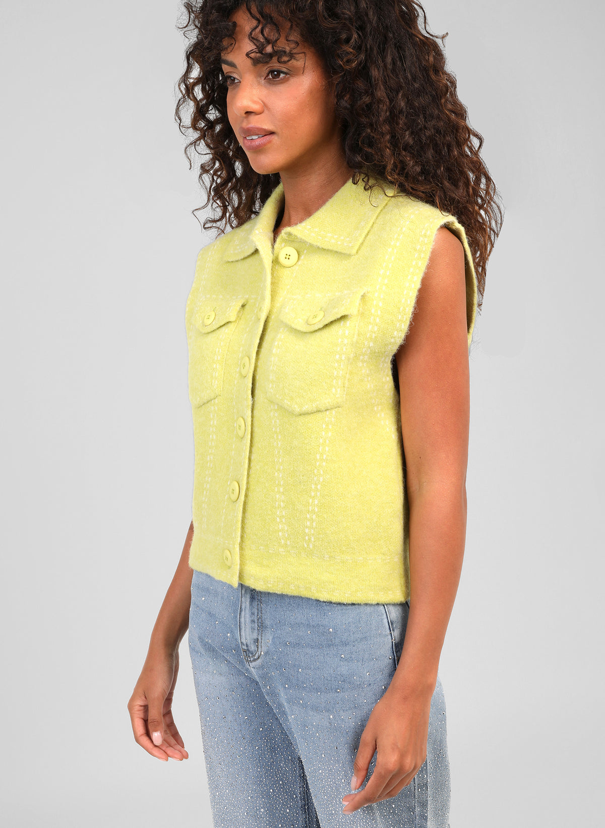 GILET LEWAYNE lemon