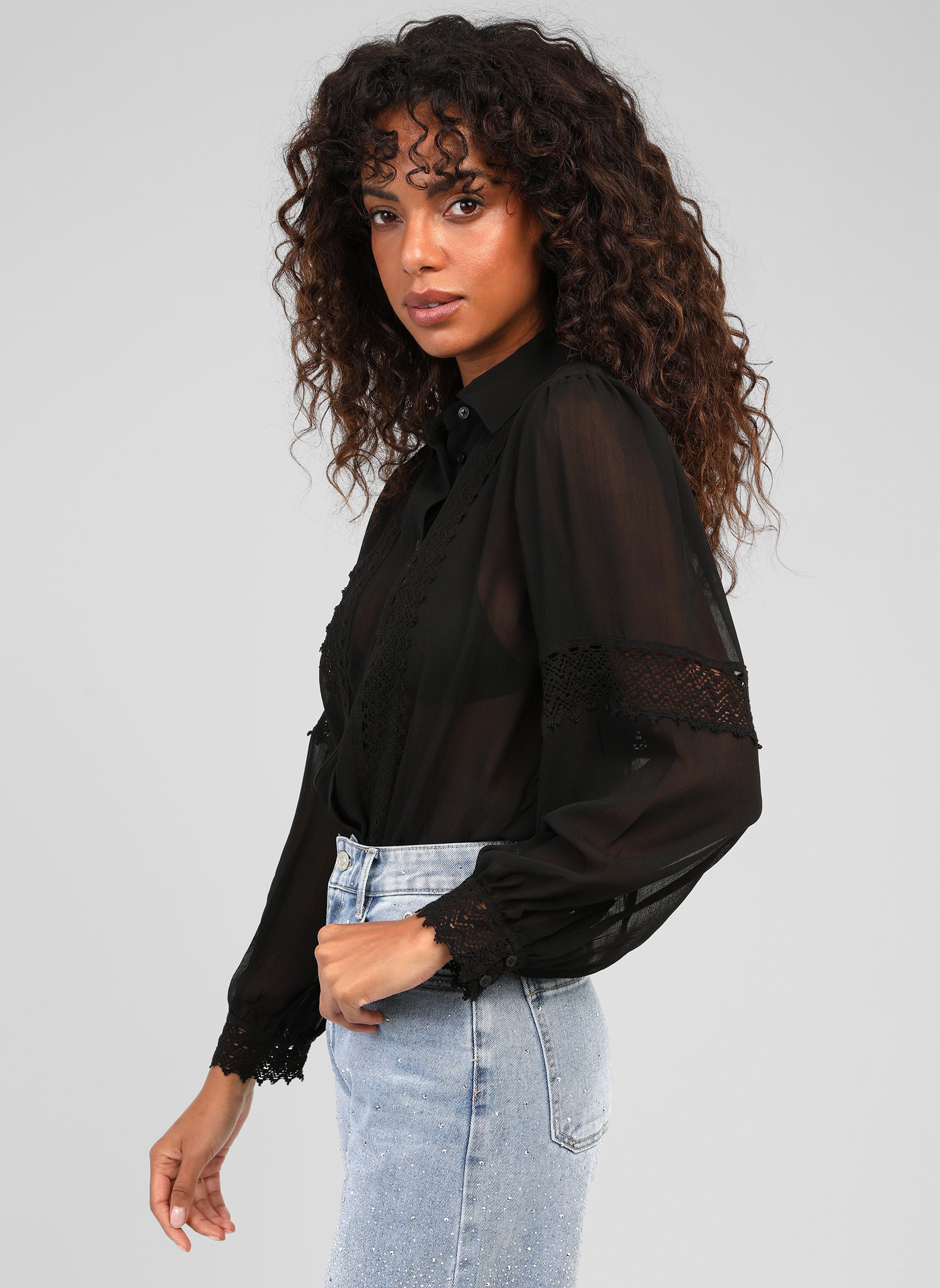 CHEMISE SIDONY noir