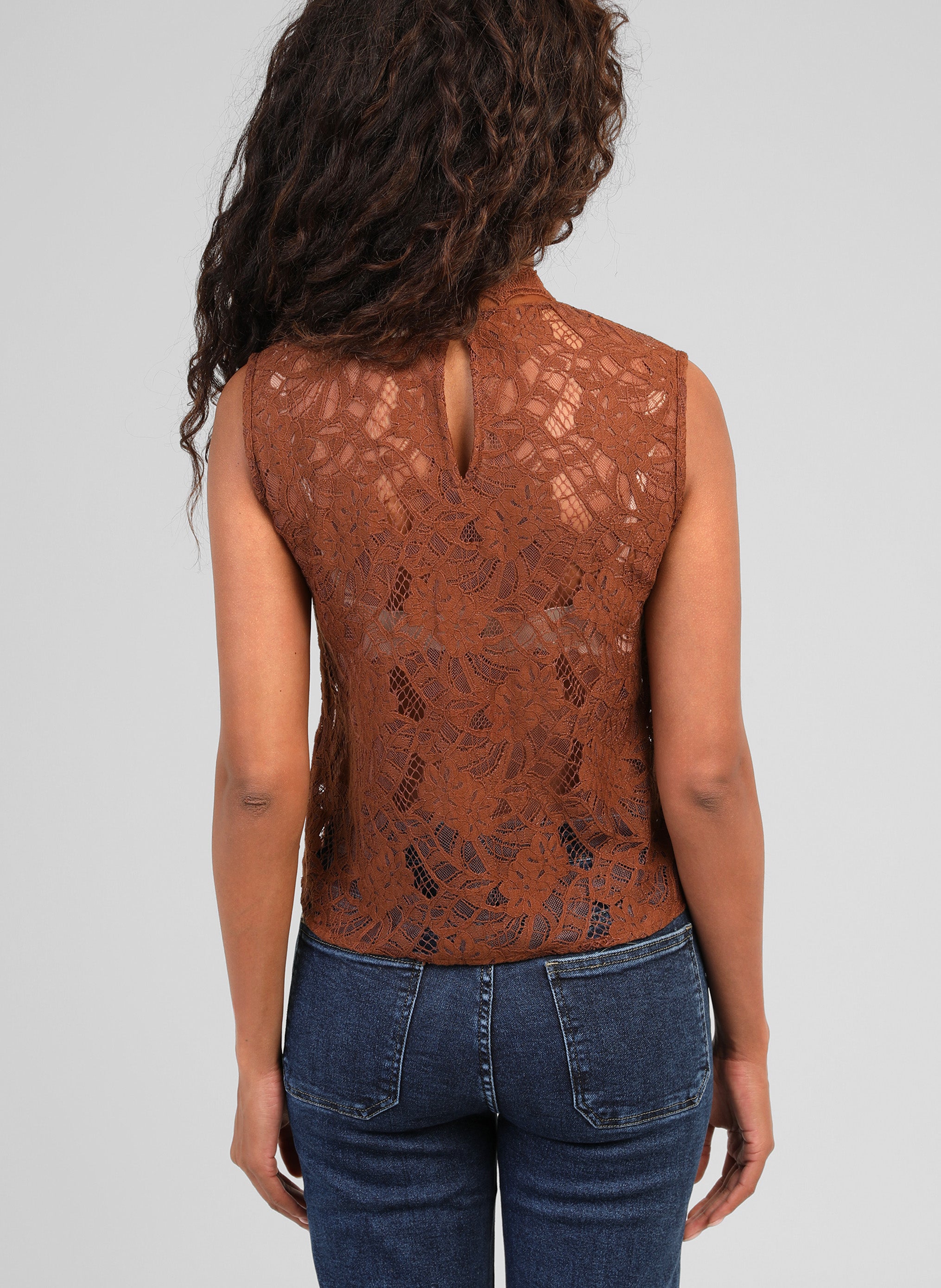 TOP SOLIMA marron