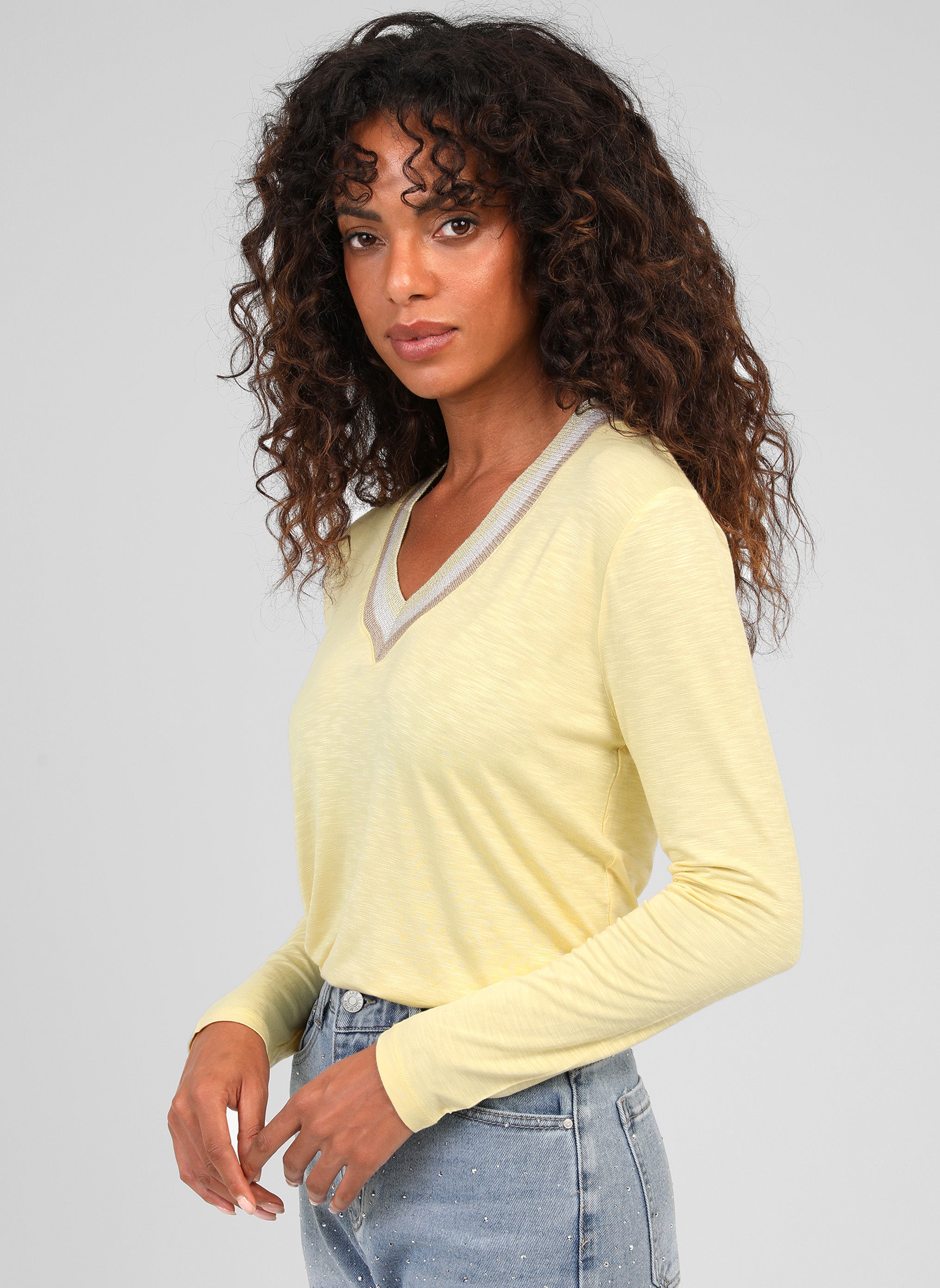 T-SHIRT TENIO paille