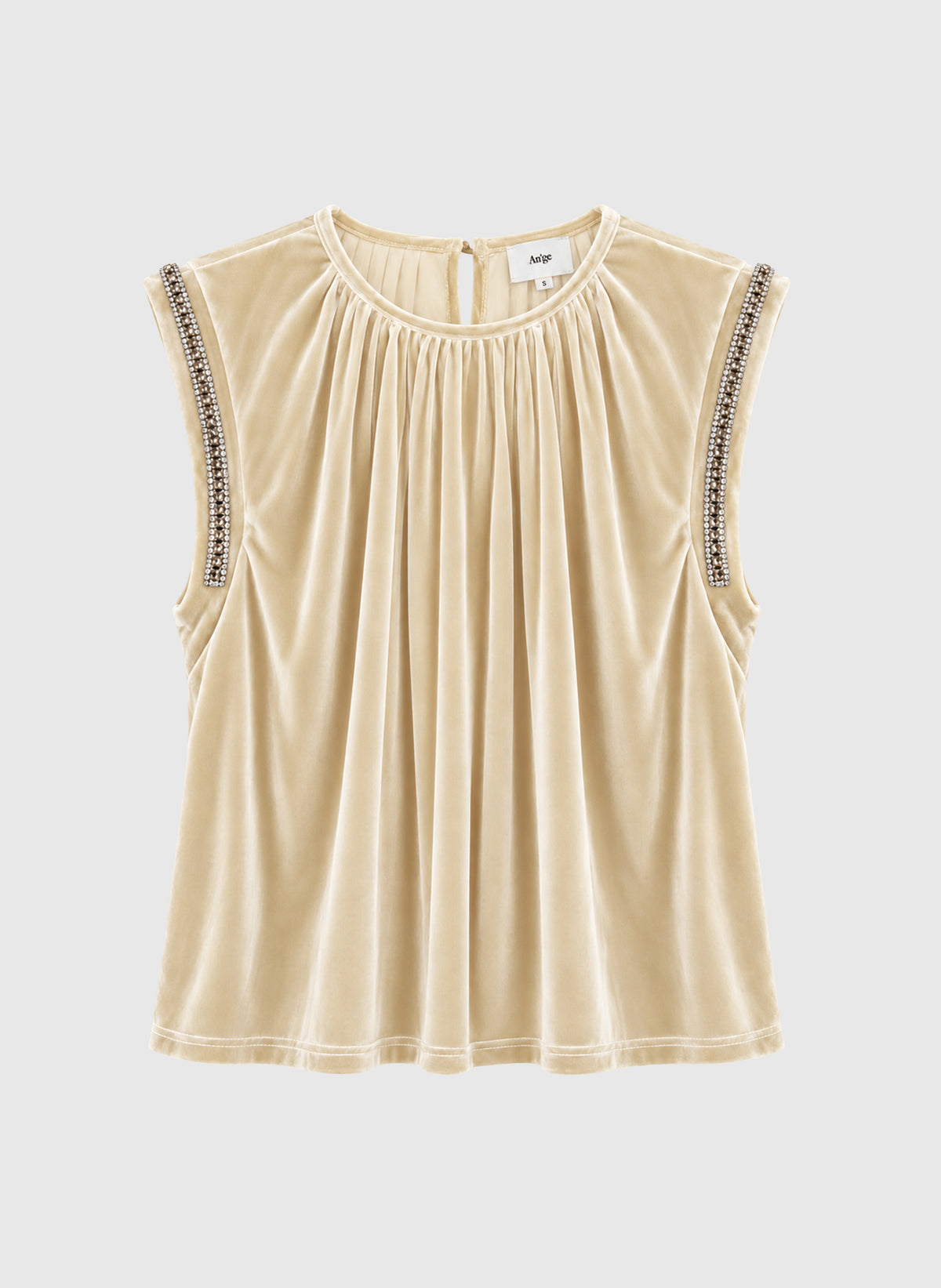 AMELINA TANK TOP, off-white