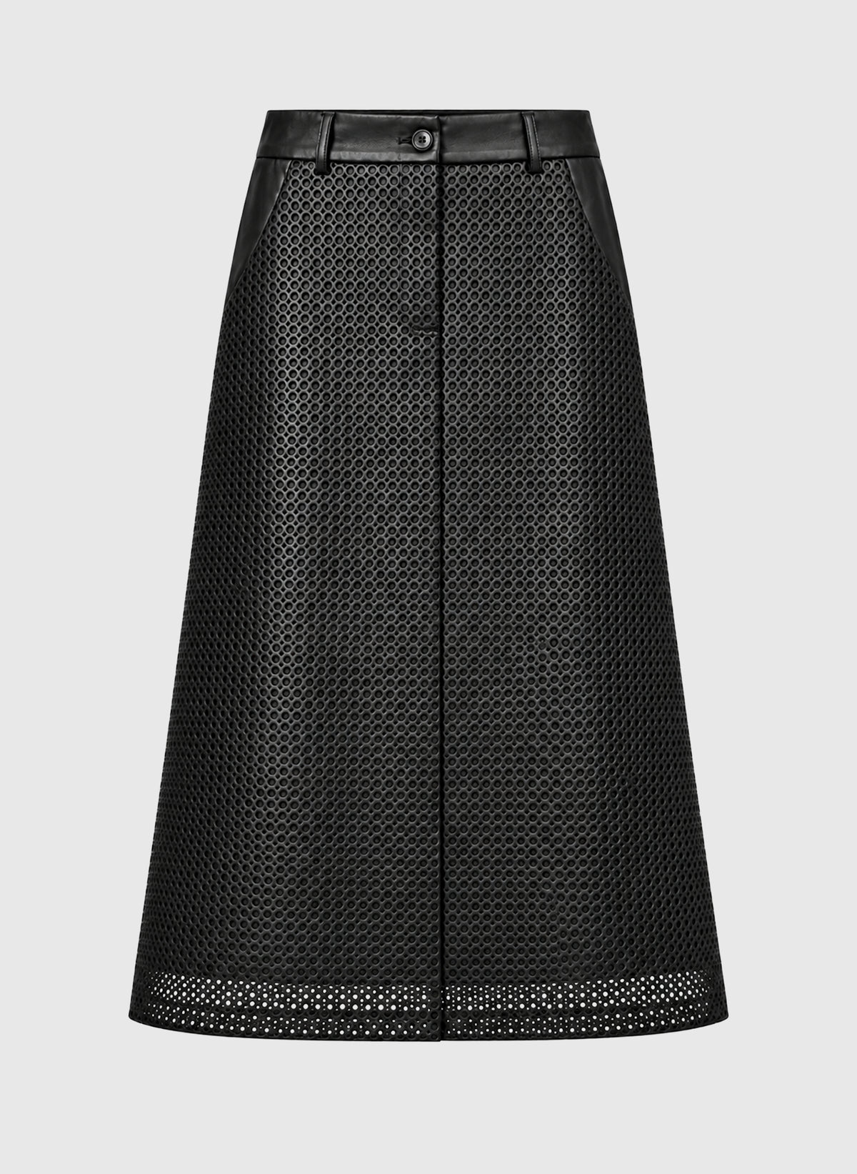 JUPE MIDI JOUKINA noir