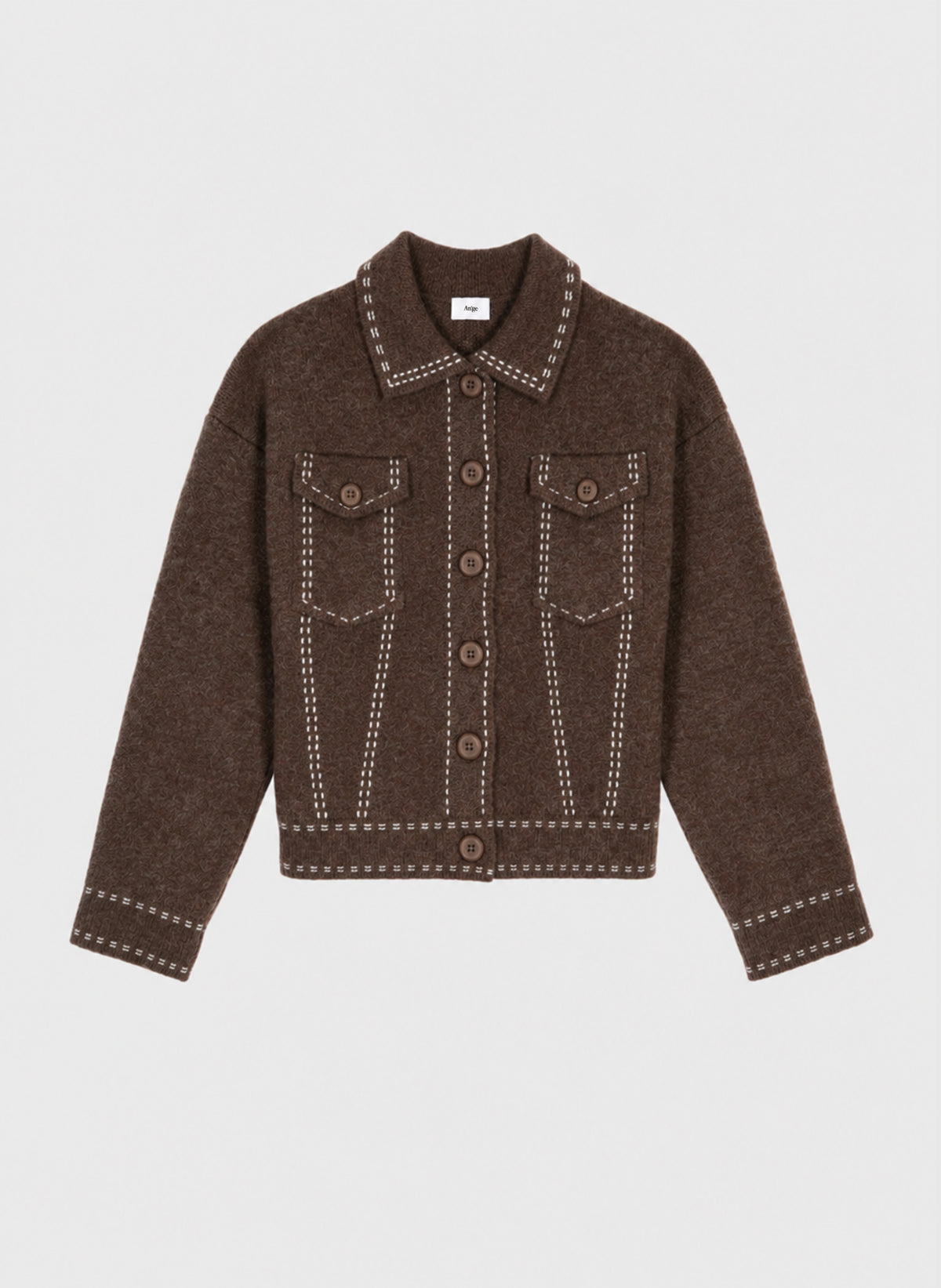 GILET LECODY marron