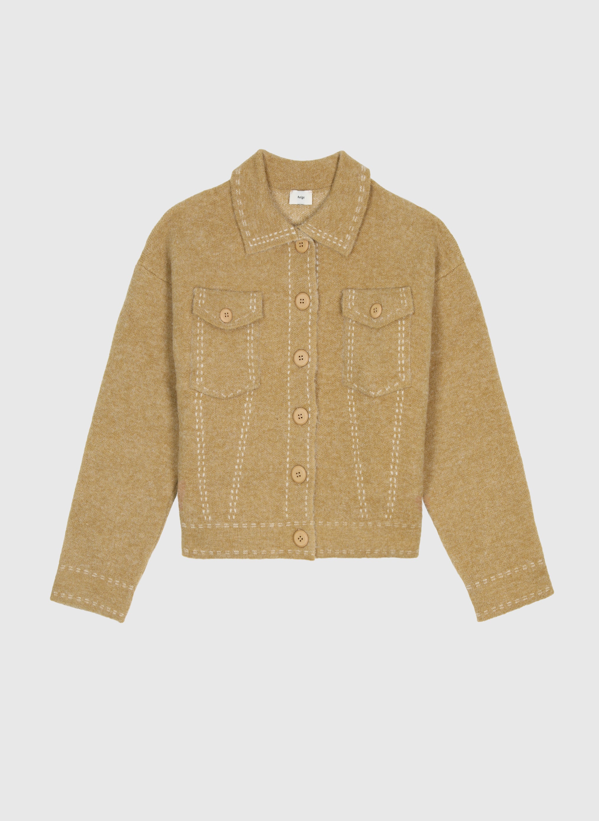 GILET LECODY biscuit