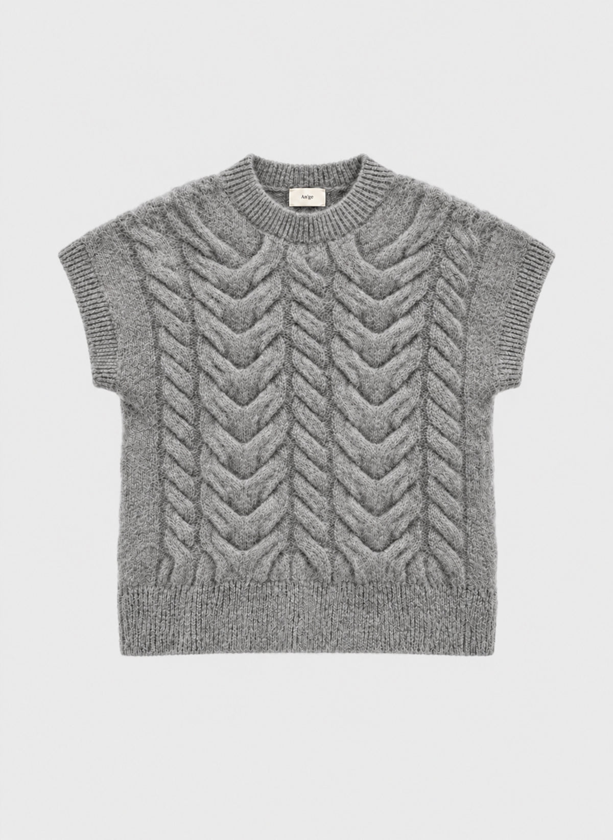 PULL LEDOUMY gris chiné