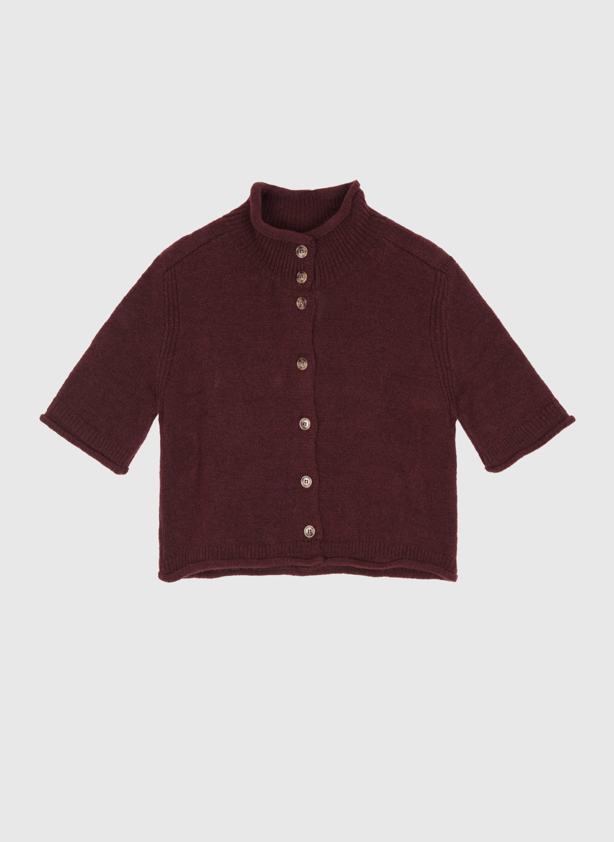 GILET LELYA bordeaux