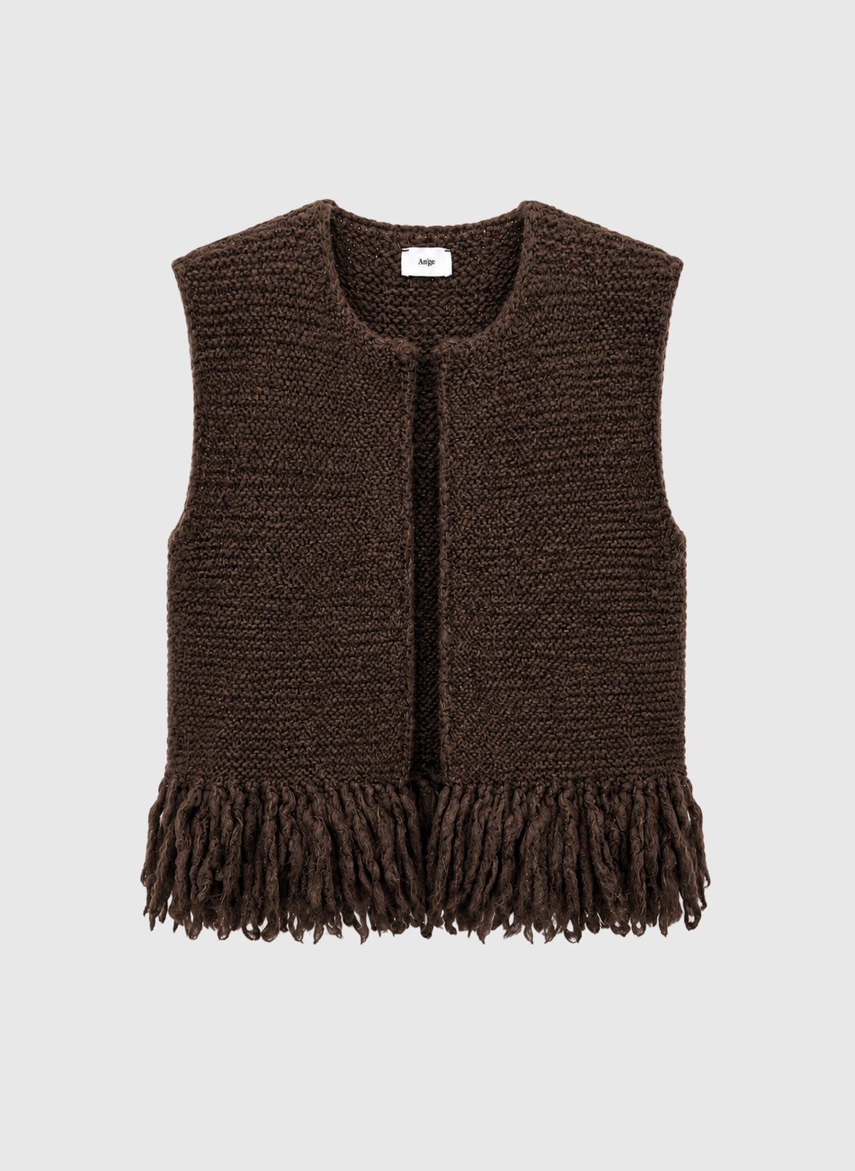 GILET LESHERPA marron