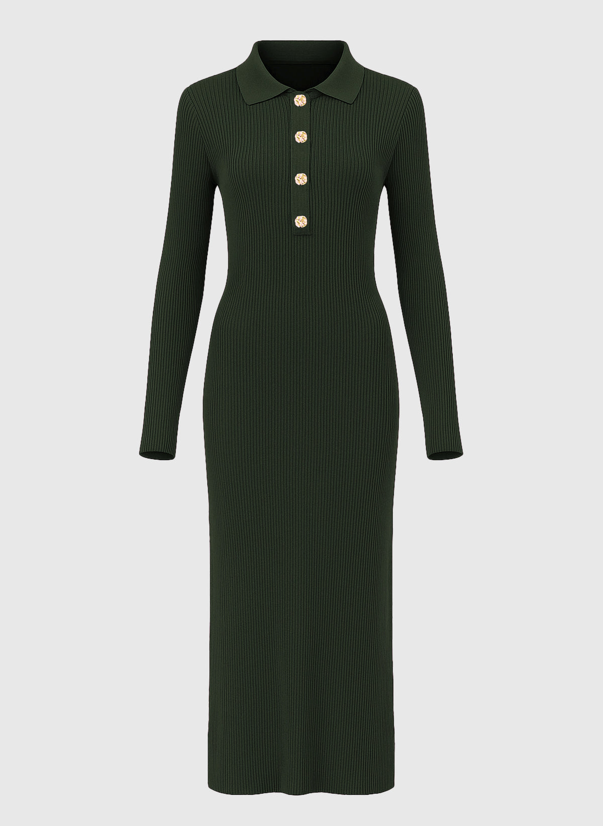 NABOLA Khaki Sweater Dress