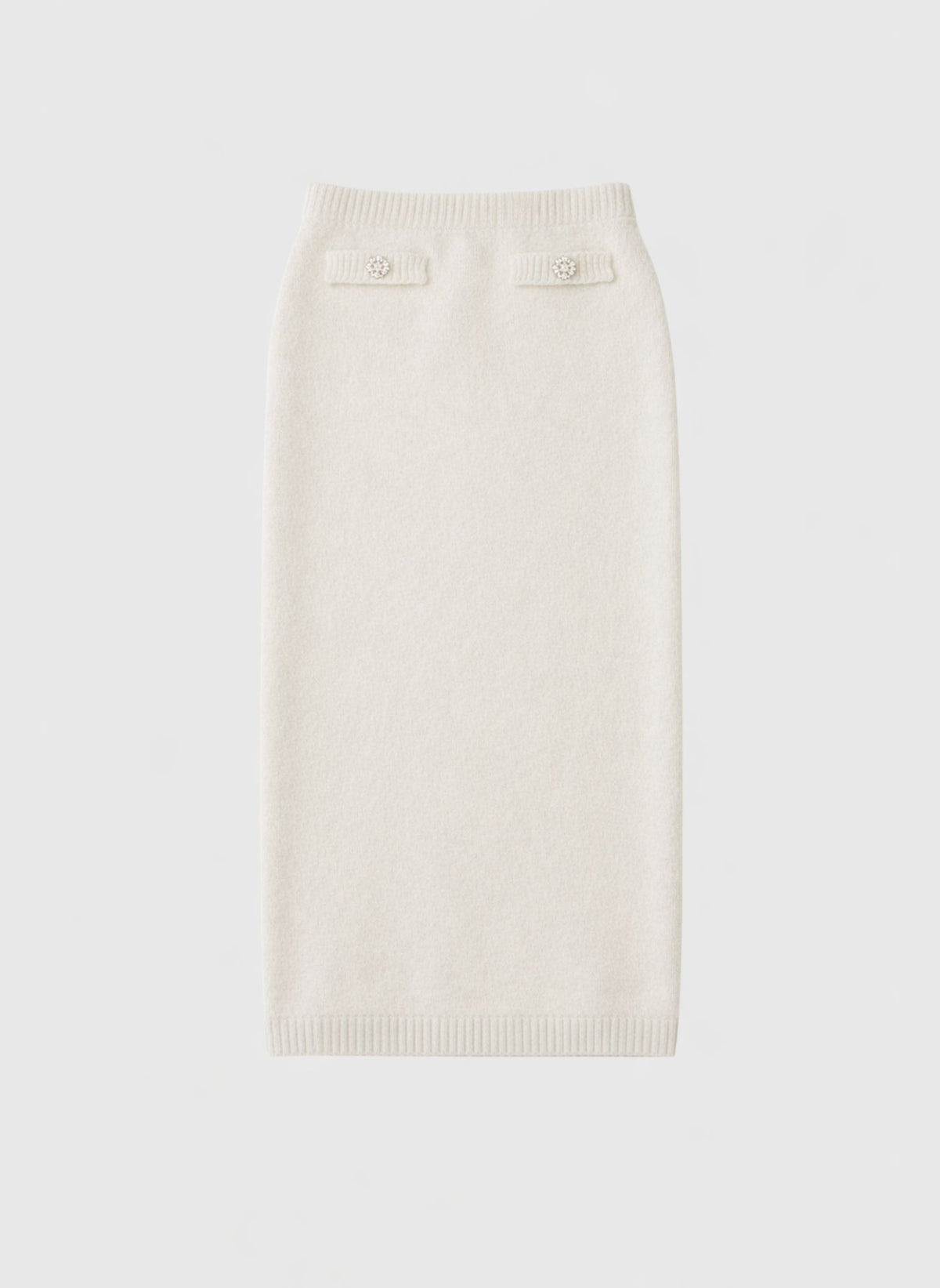 JUPE LONGUE NALONI ecru