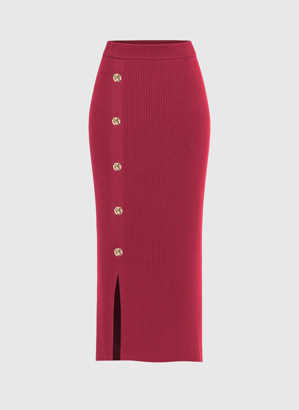 FALDA LARGA NINA color frambuesa