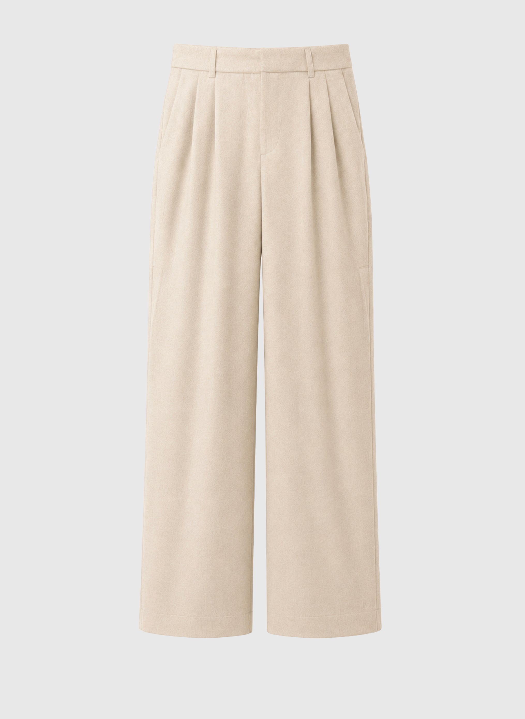 PANTALON PERLA blanc casse