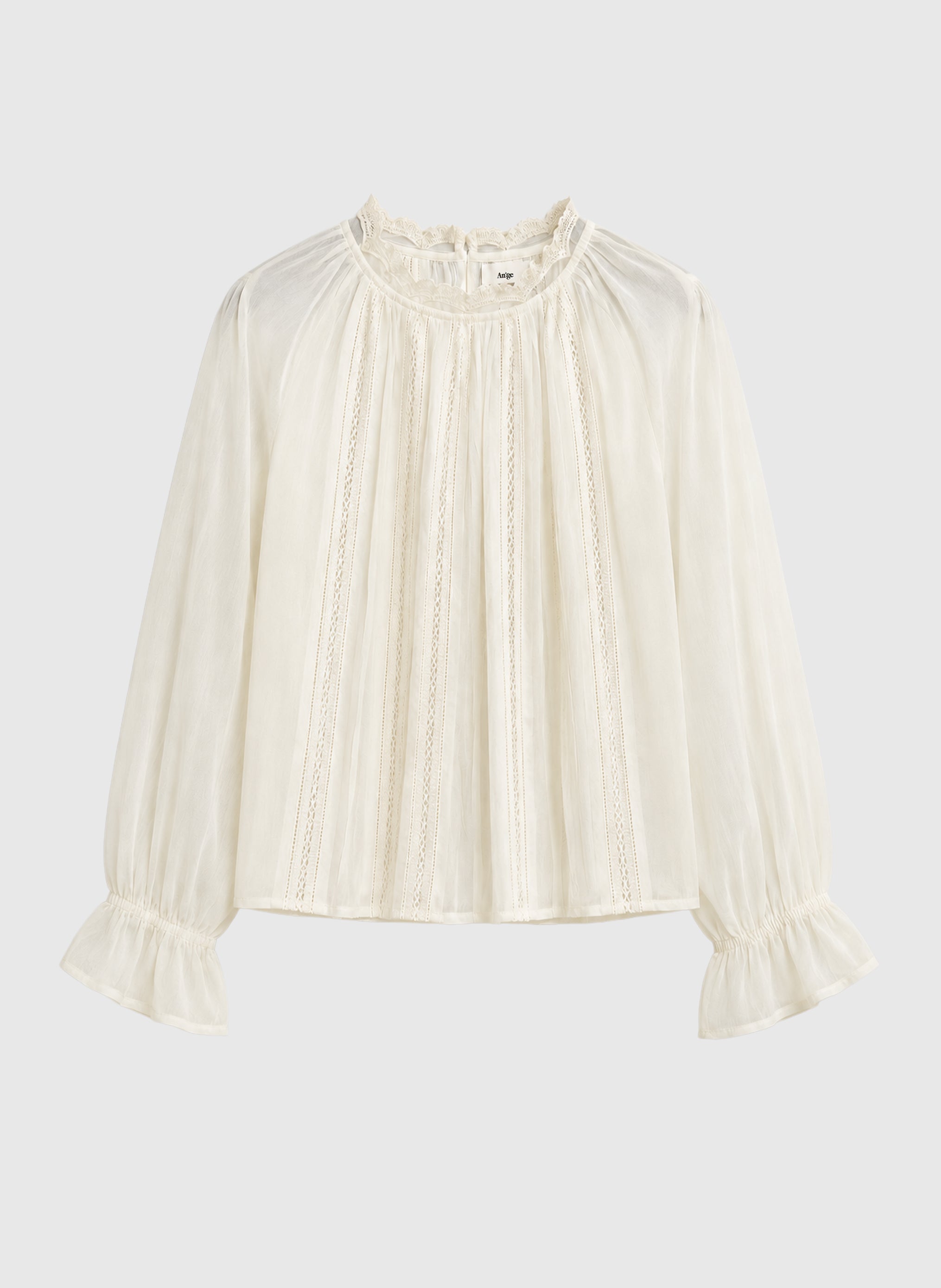 BLOUSE SALOUNA écru