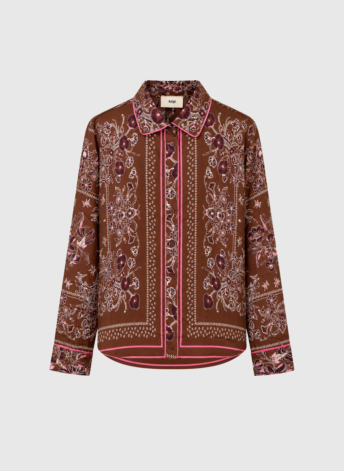 CHEMISE SELANY passila chocolat