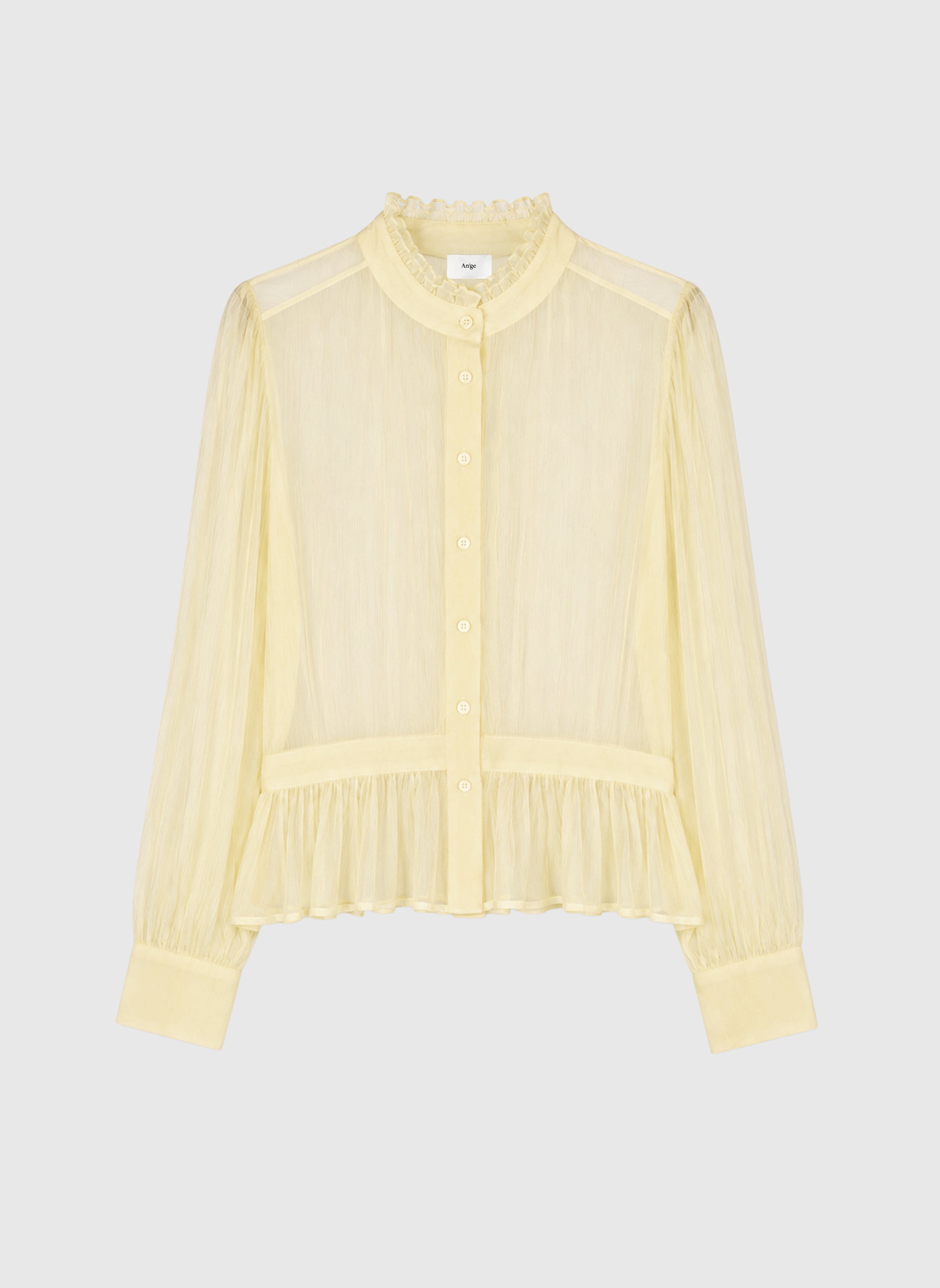 BLOUSE SIRIALIE vanille