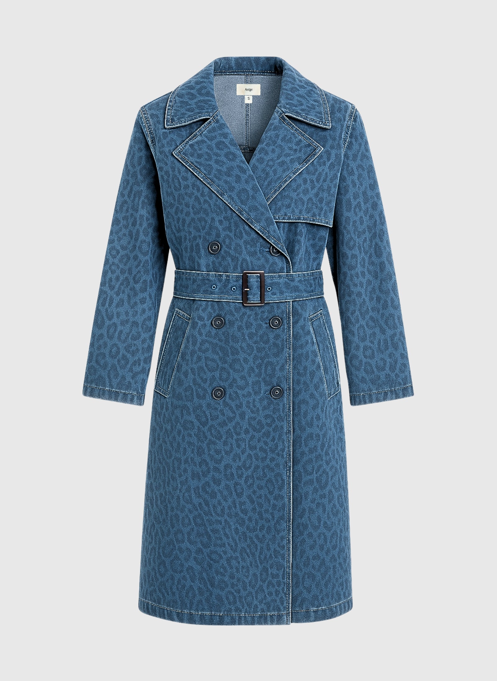 MANTEAU CALIPANTERA denim panthere