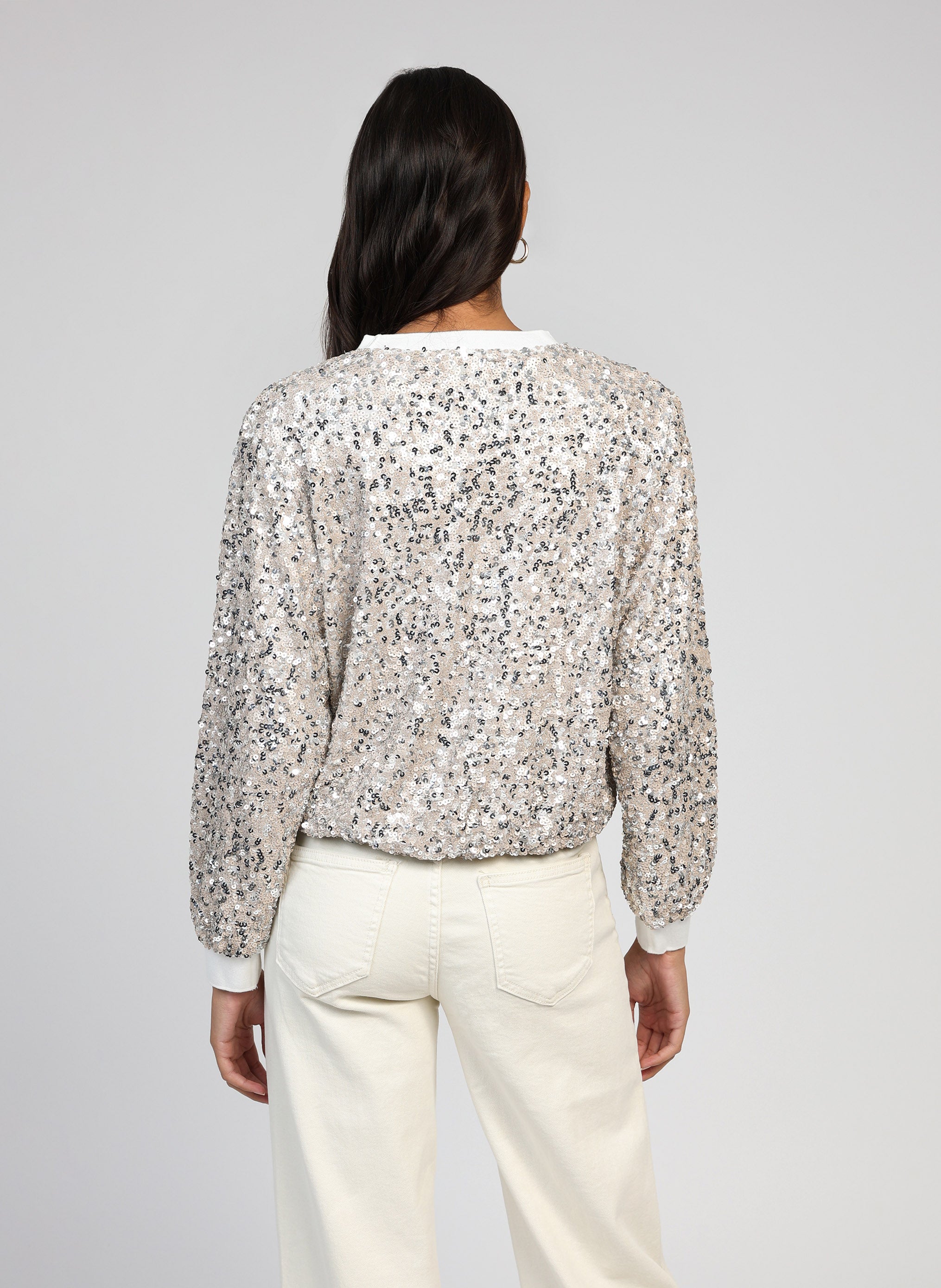 PULL AFLIMA blanc multi