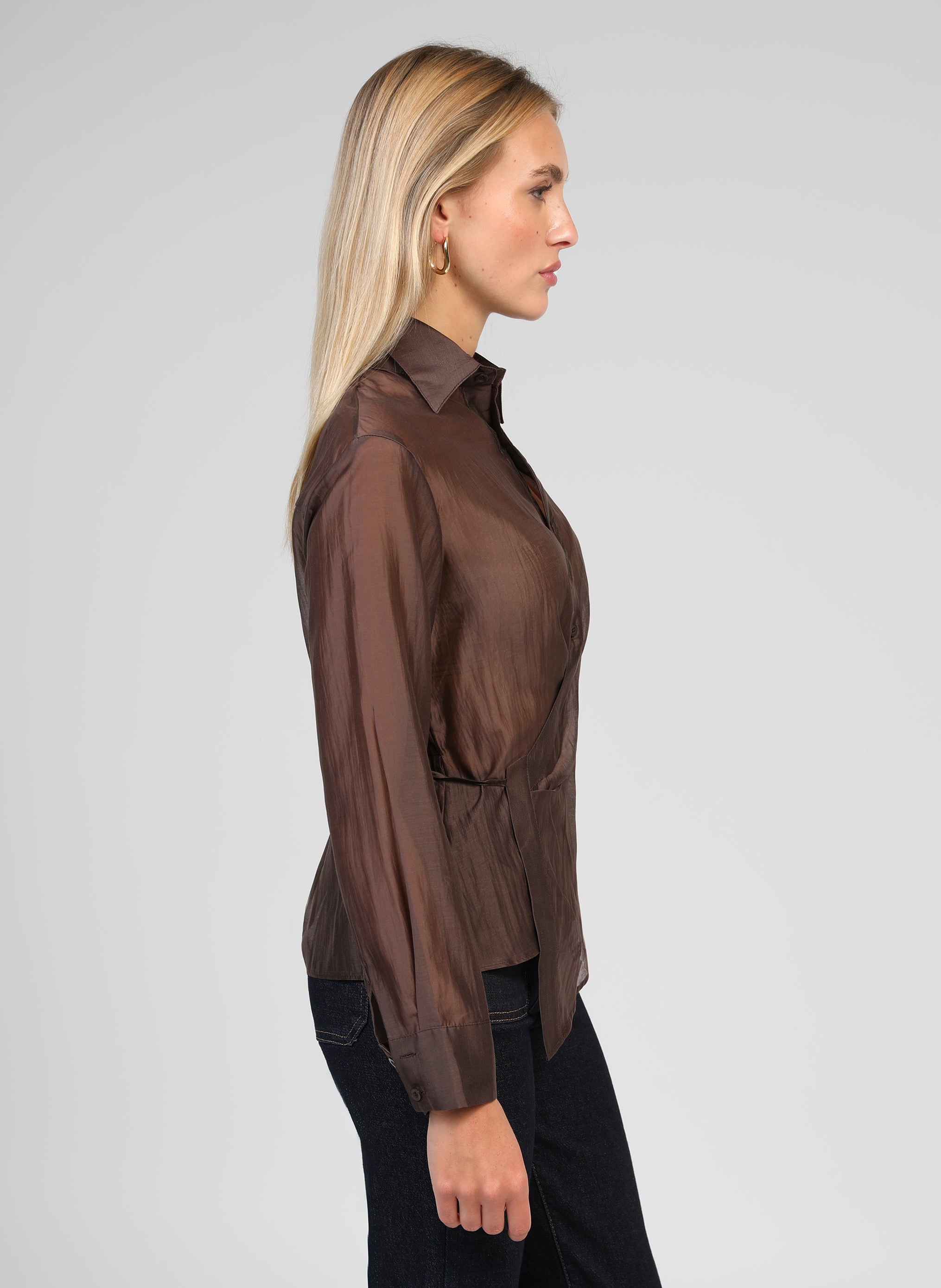 AIMA SHIRT brown