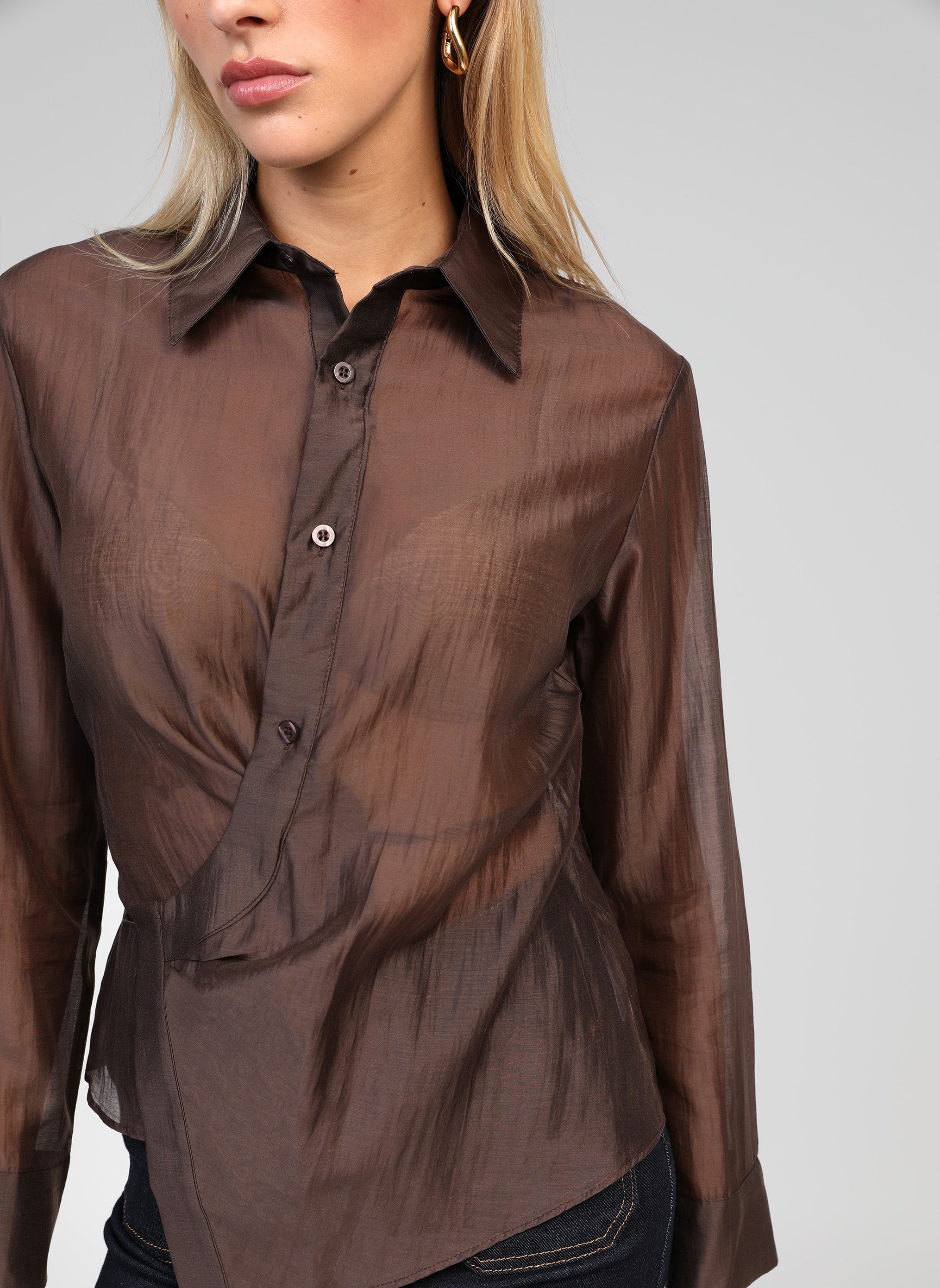 AIMA SHIRT brown