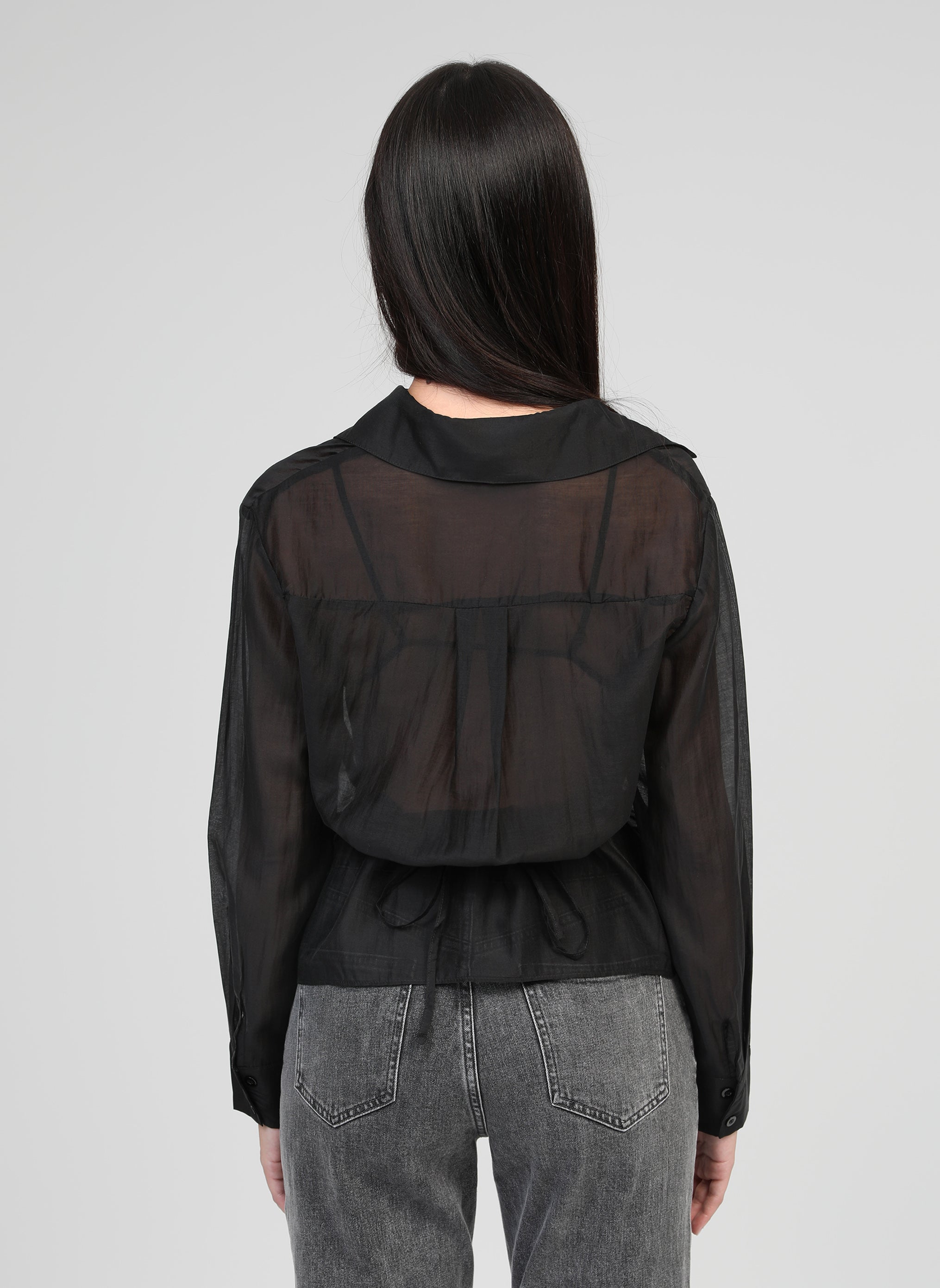 CHEMISE AIMA noir
