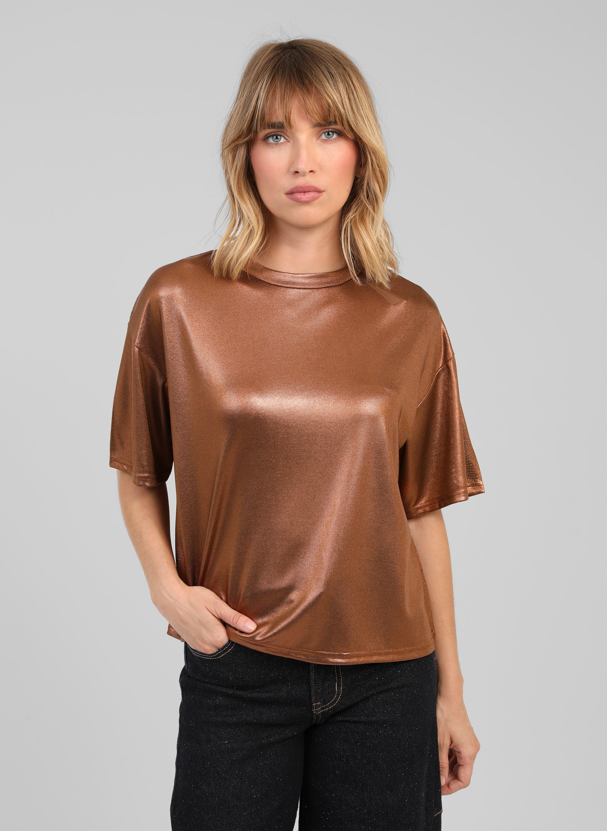 TEE-SHIRT AKOLA cuivre