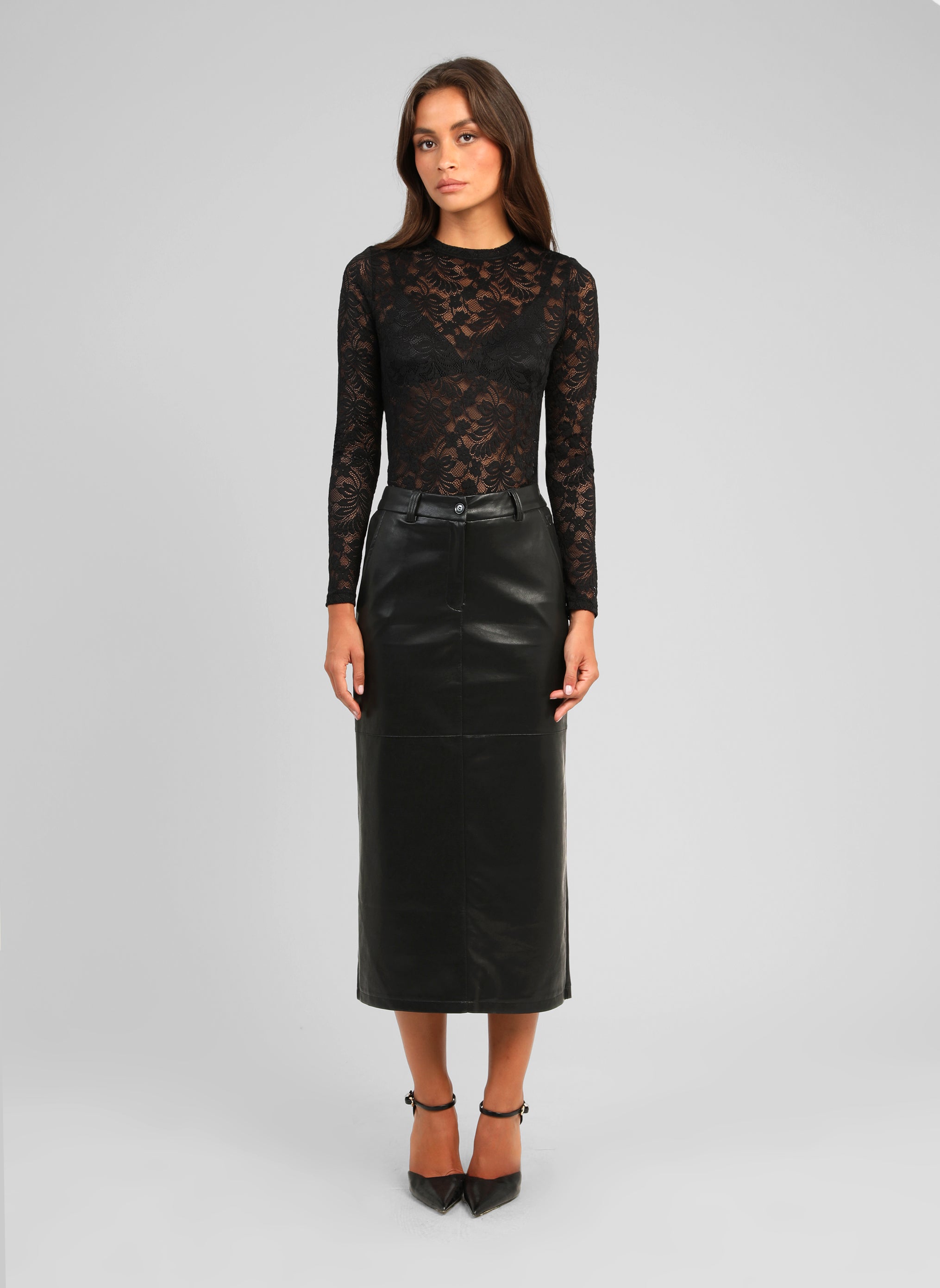 TEE-SHIRT ALEZANA noir