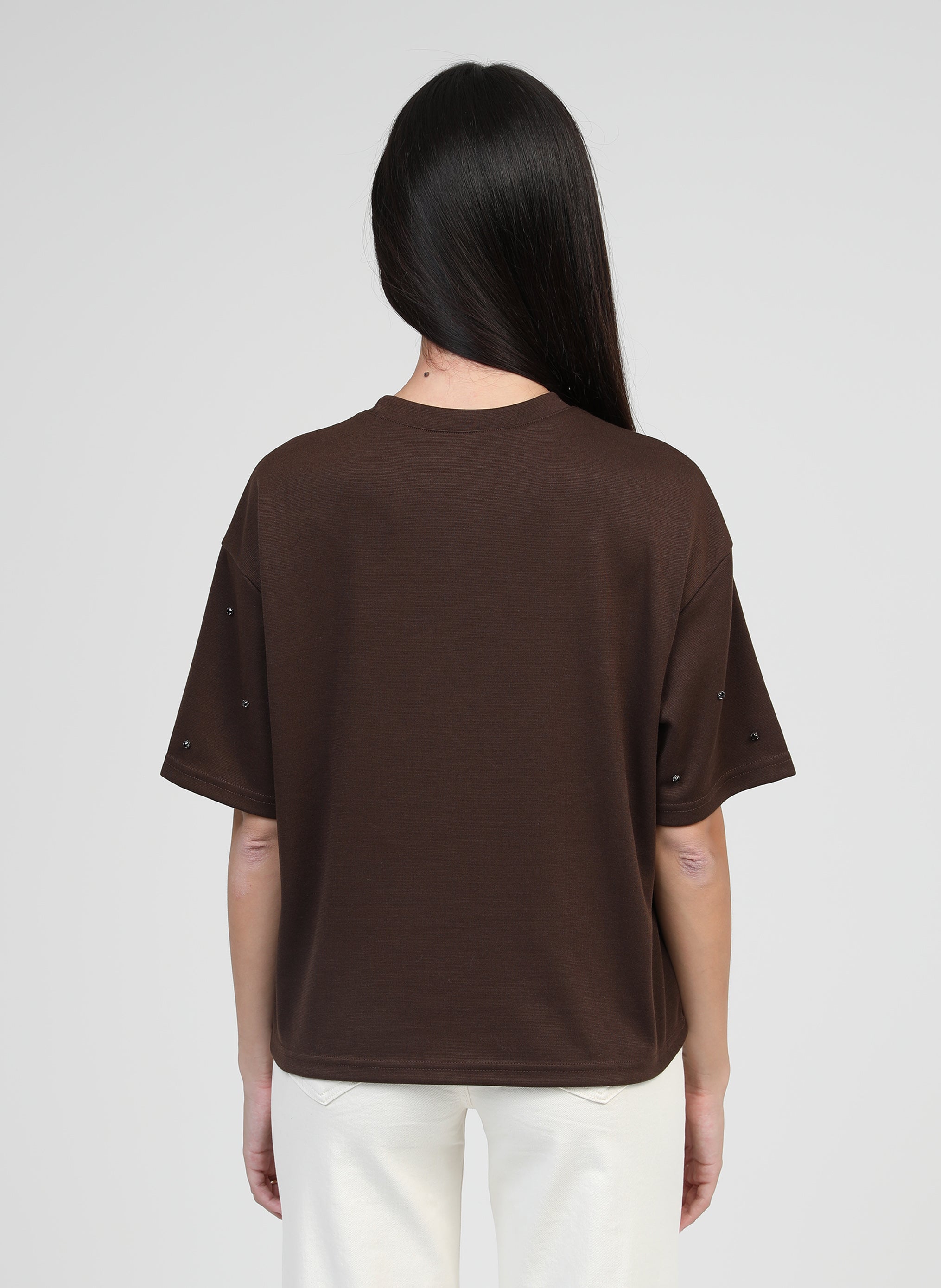 T-SHIRT ALIARA brown