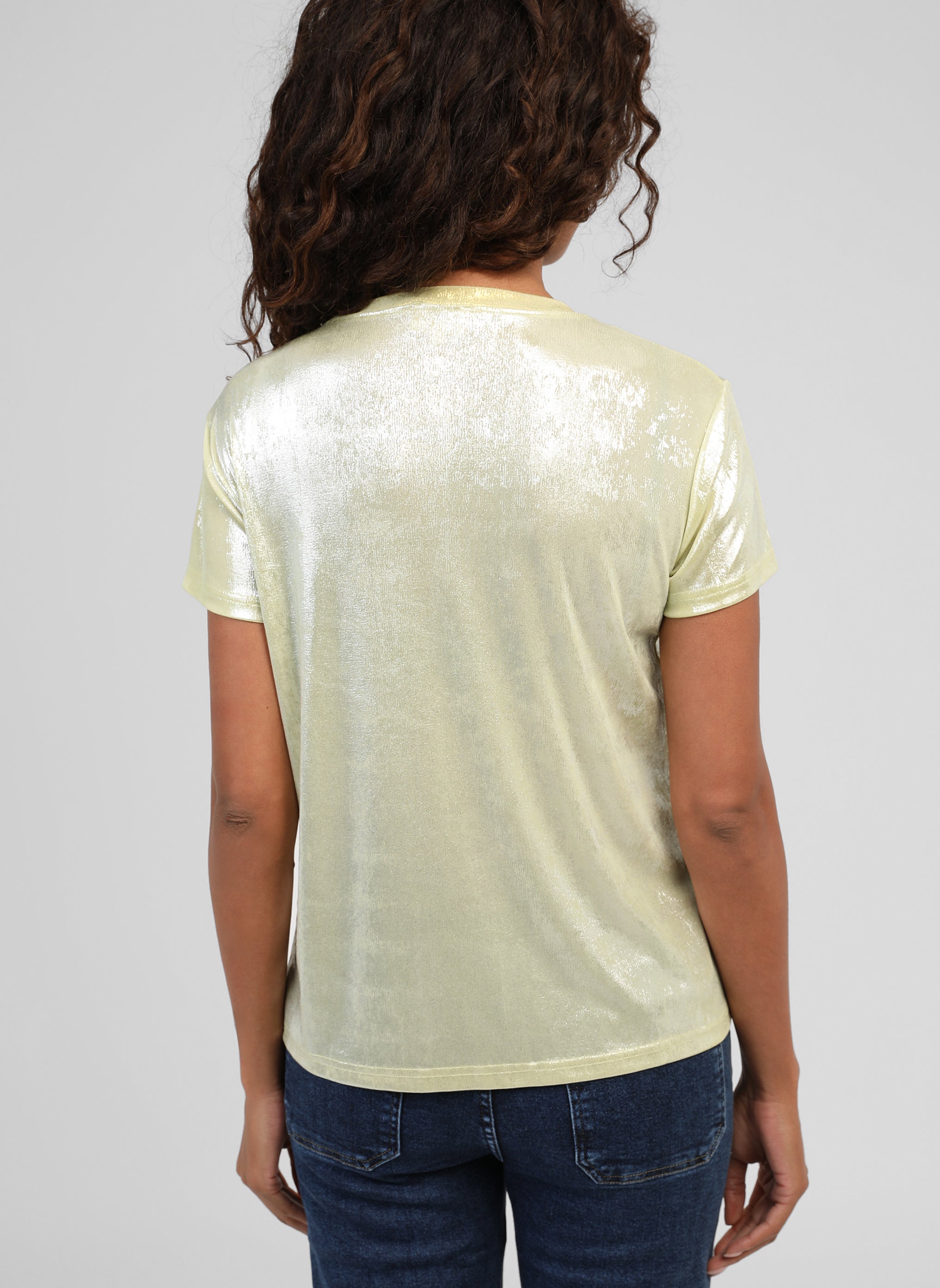 T-SHIRT ALIZA jaune