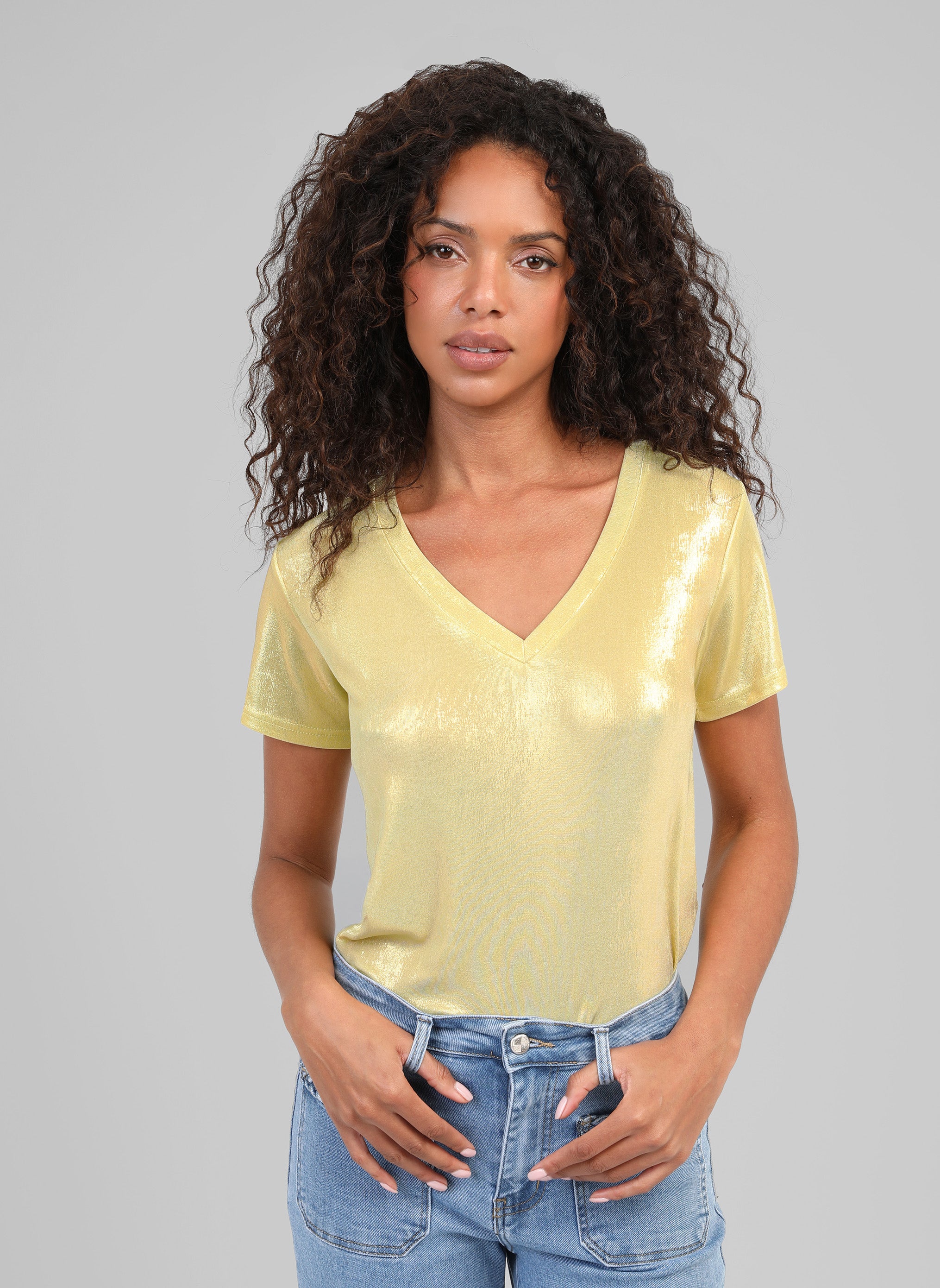 T-SHIRT ALIZALIE paille