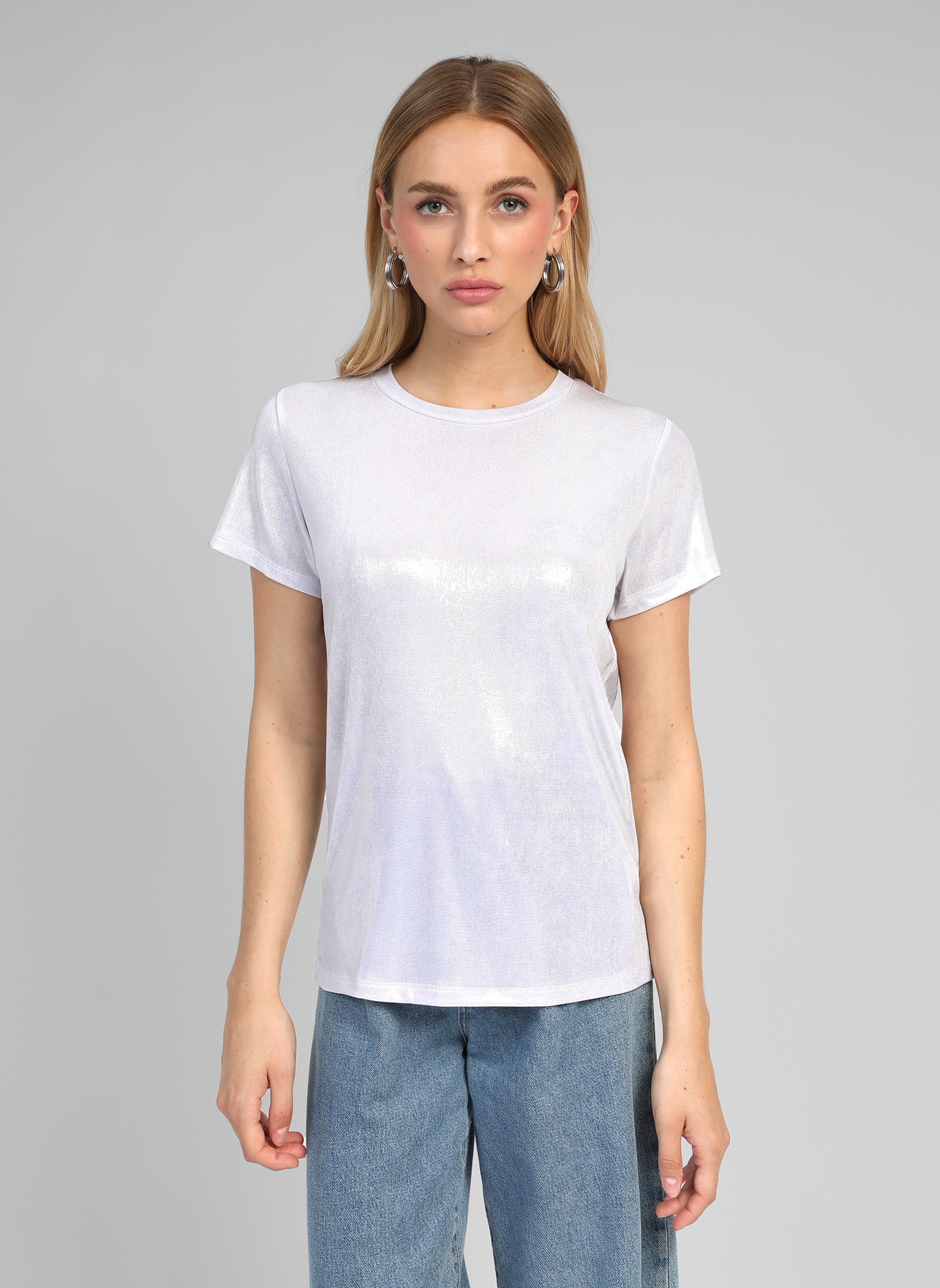 T-SHIRT ALIZEANI mother-of-pearl