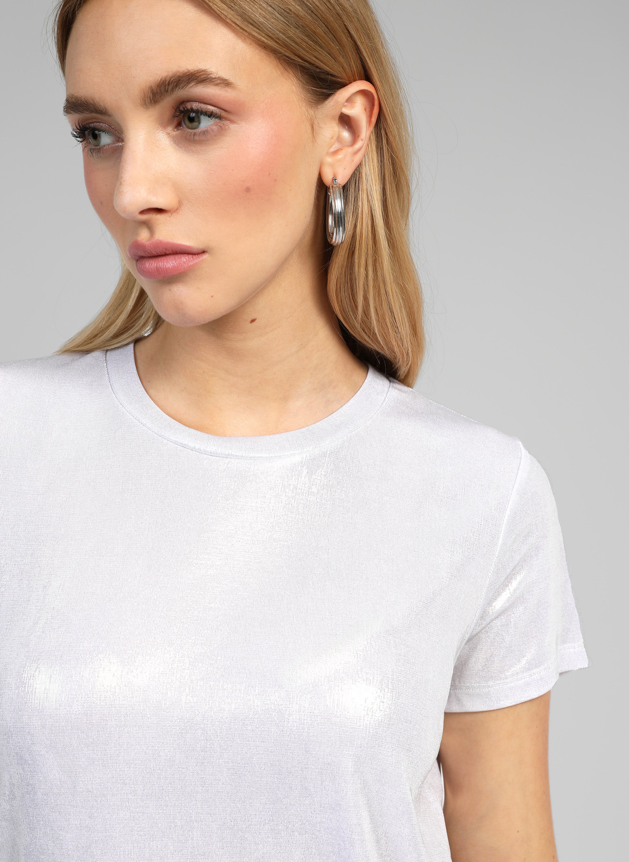 T-SHIRT ALIZEANI mother-of-pearl