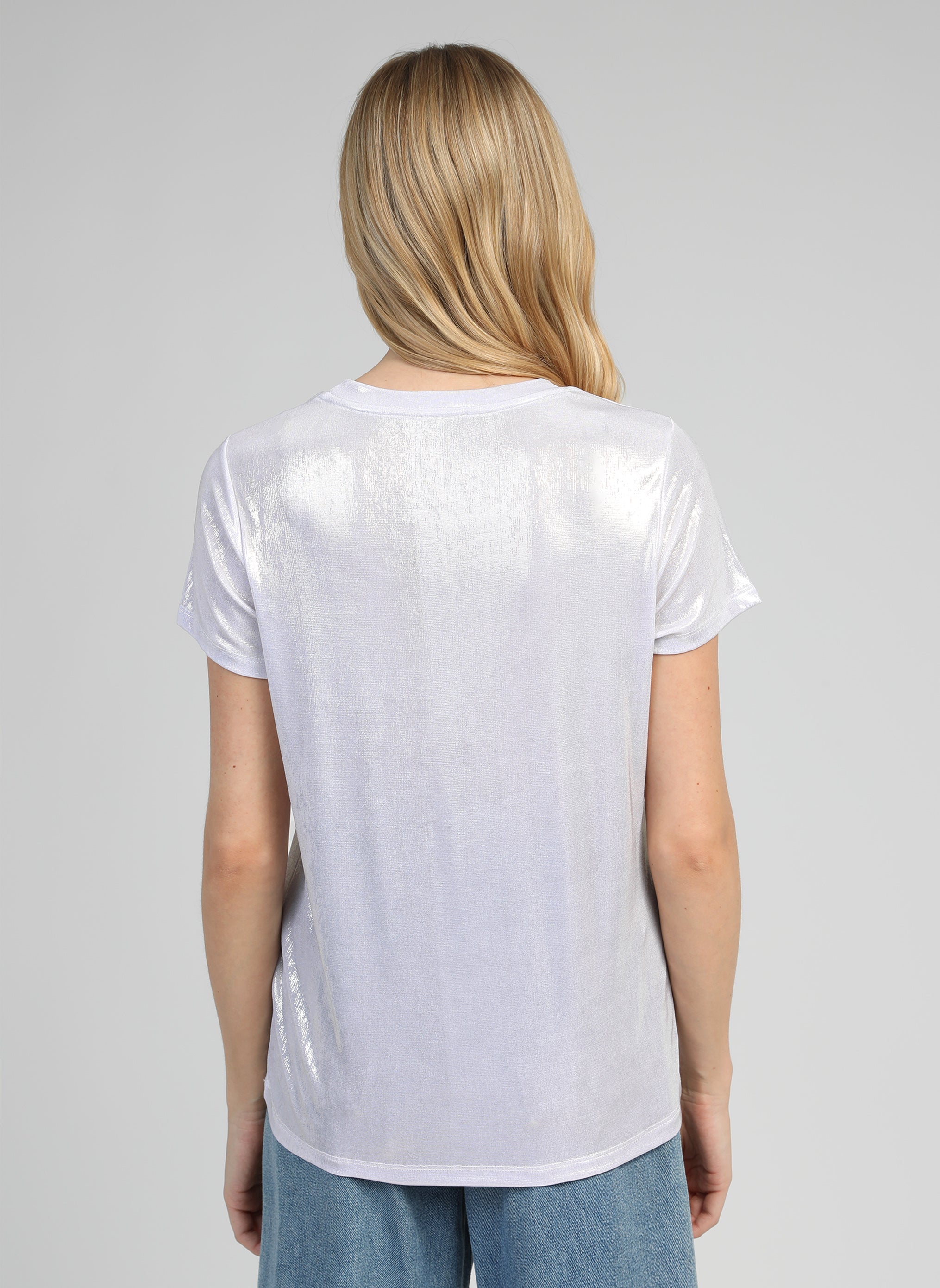 T-SHIRT ALIZEANI mother-of-pearl