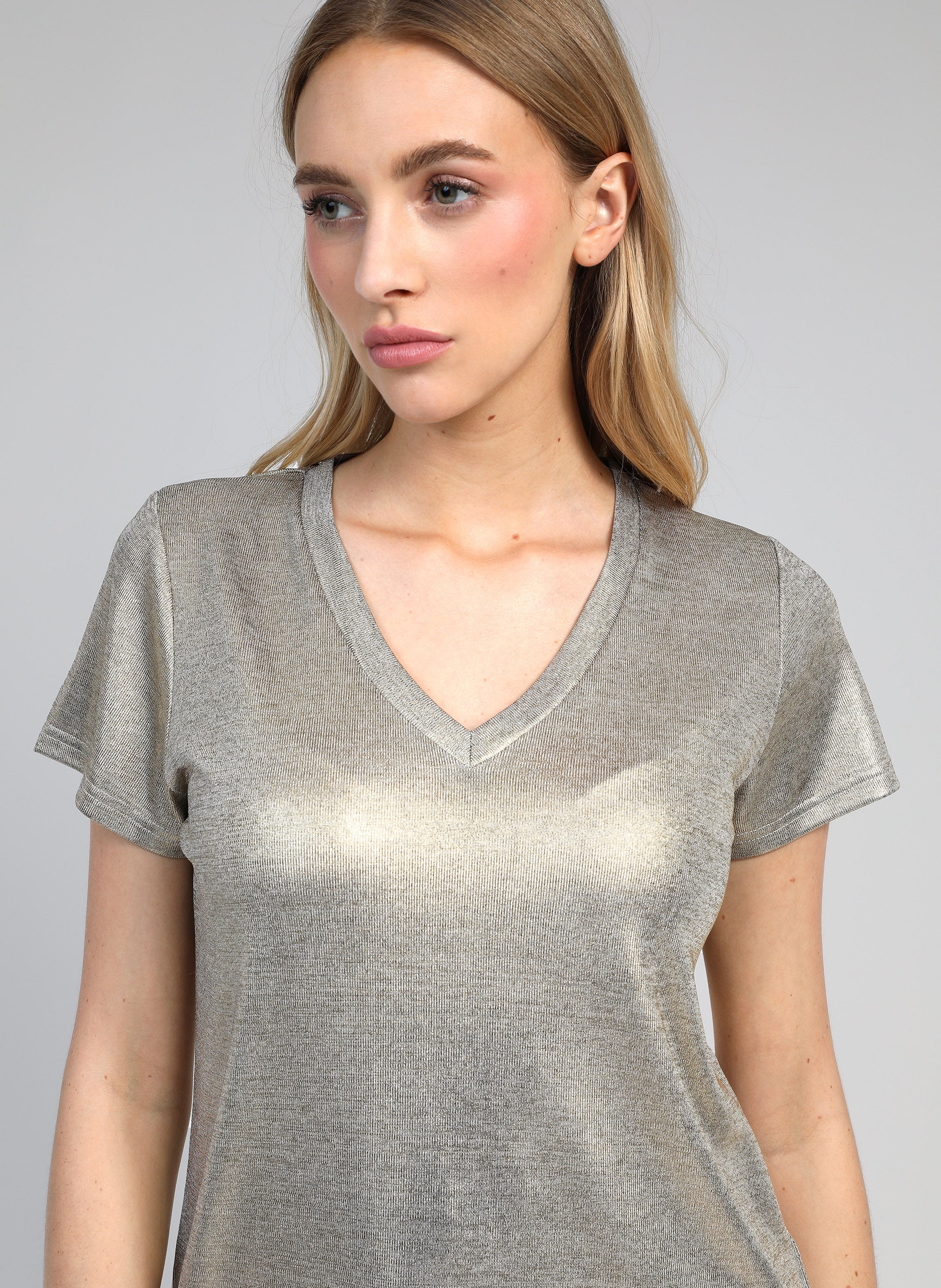 T-SHIRT ALIZELY gold