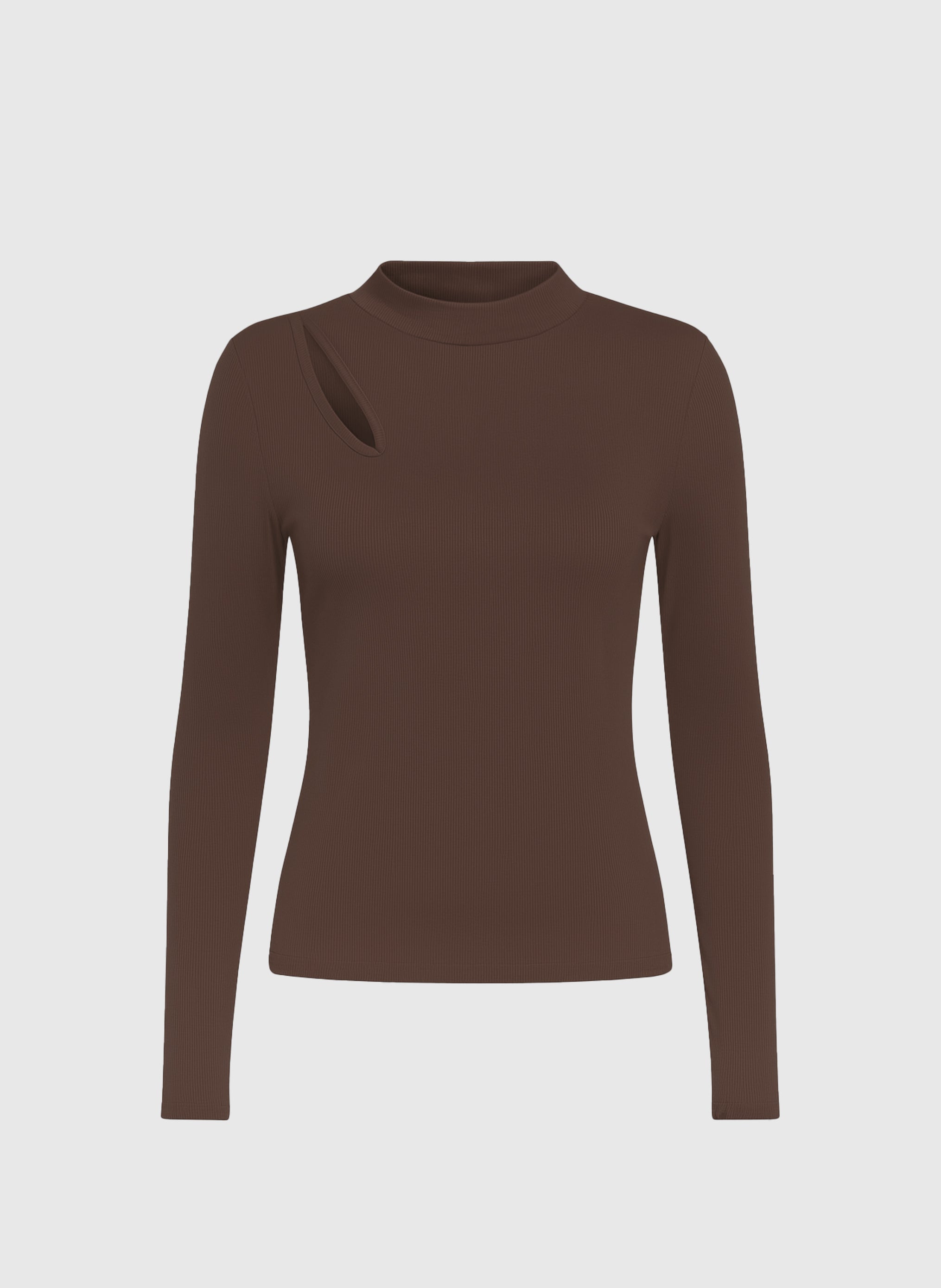 T-SHIRT AMELLE chocolat