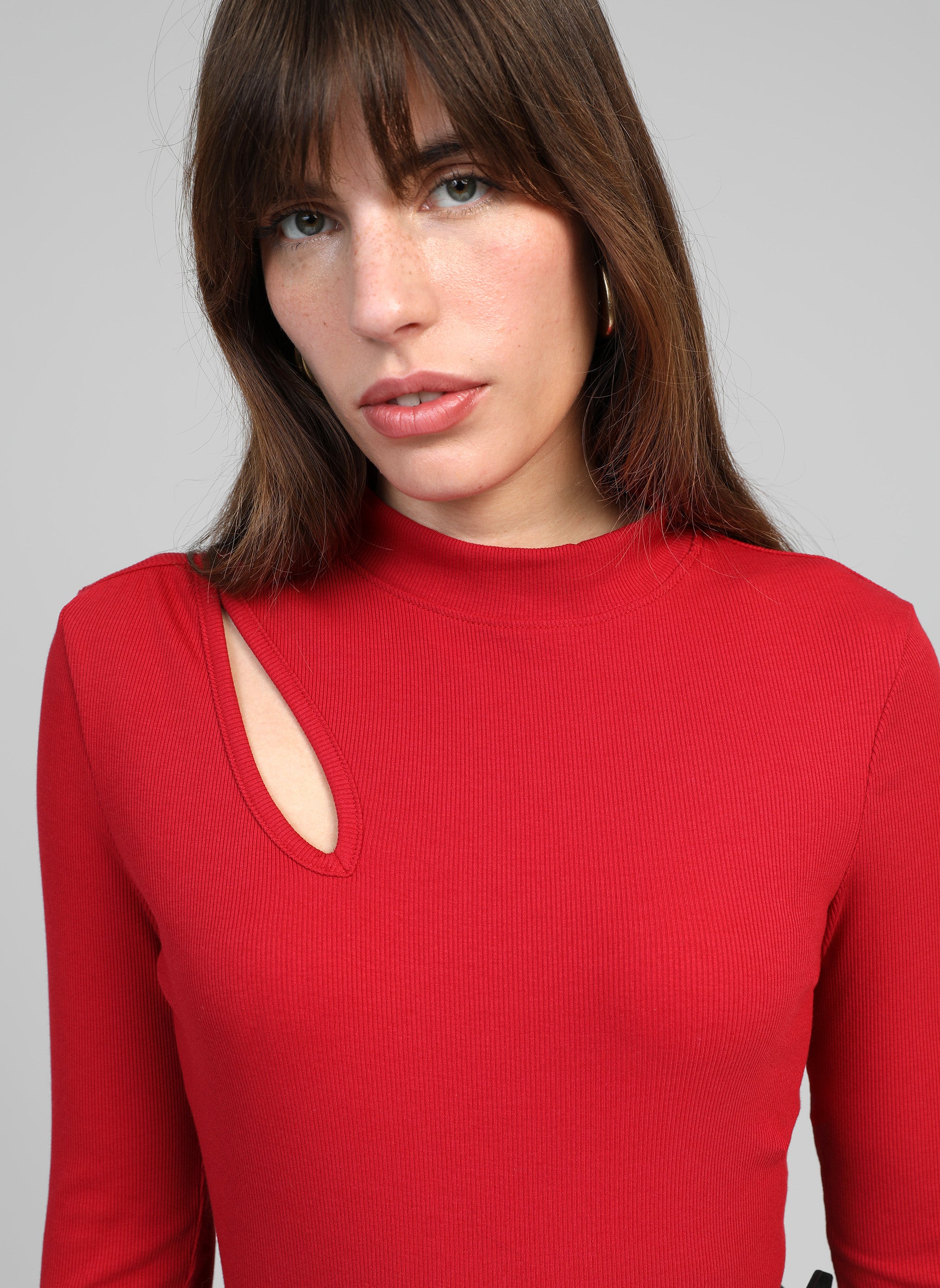 T-SHIRT AMELLE rouge