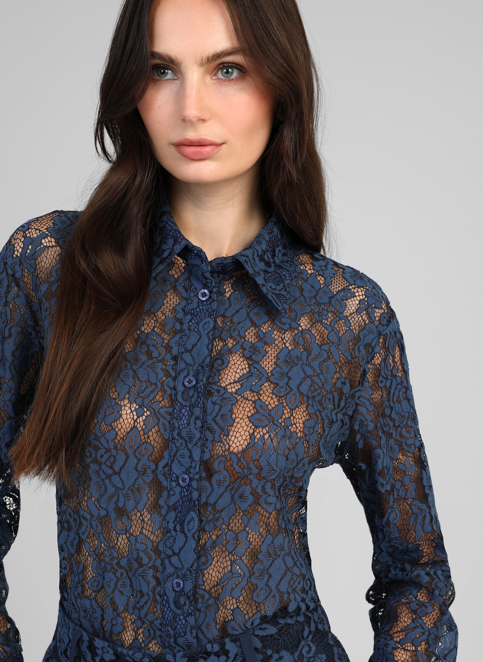 CHEMISE AMOLINA marine