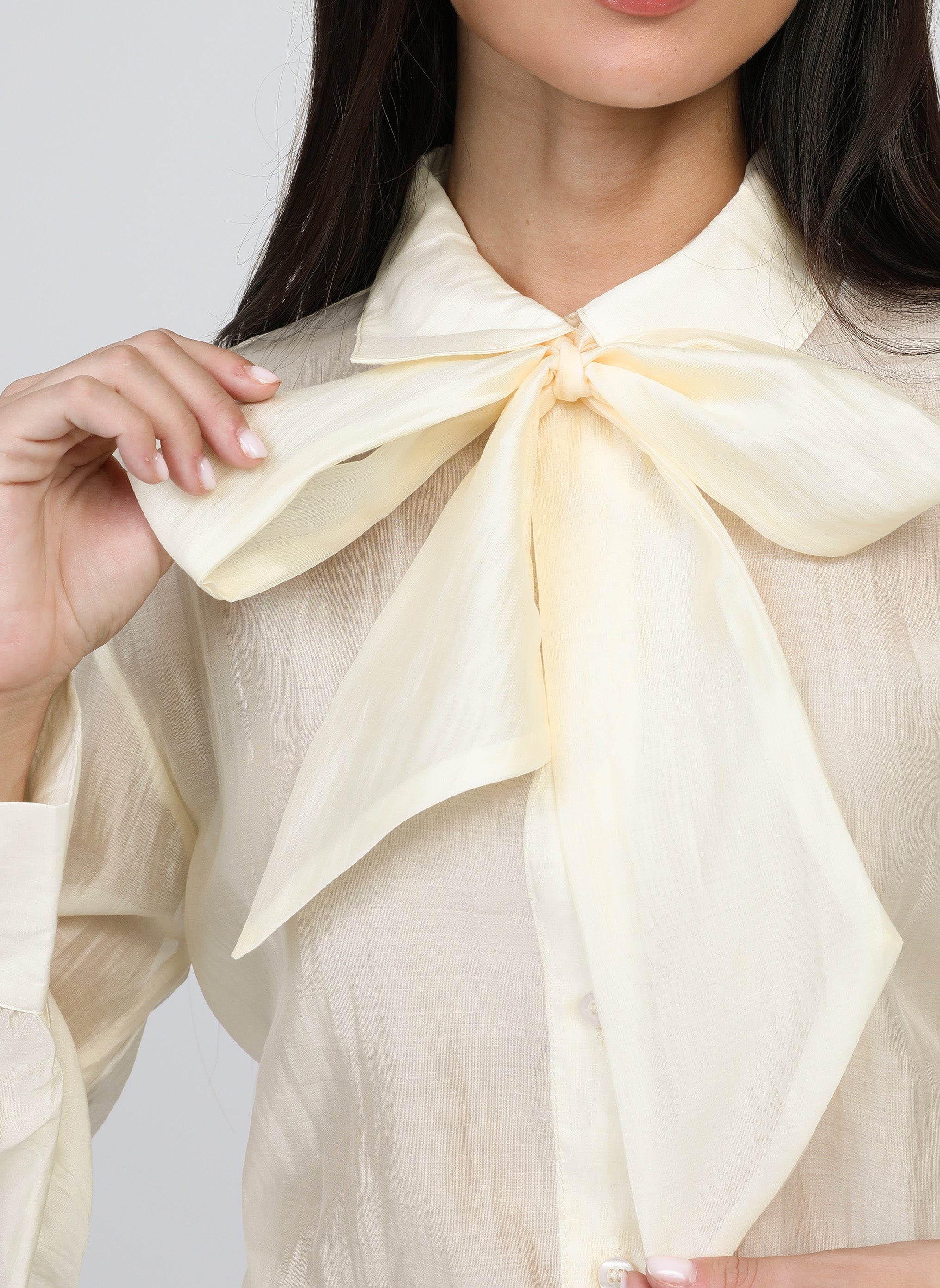 ANOUKA CHEMISE crudo