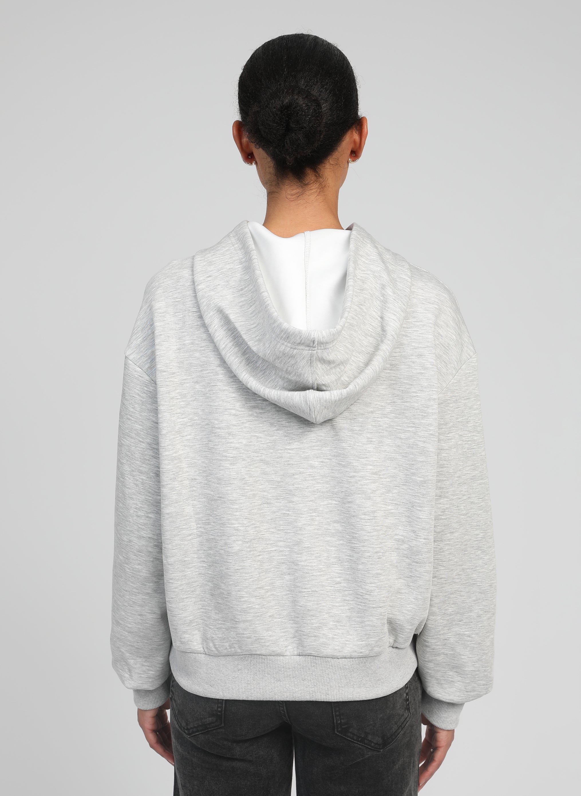 SWEAT AROBY gris chiné