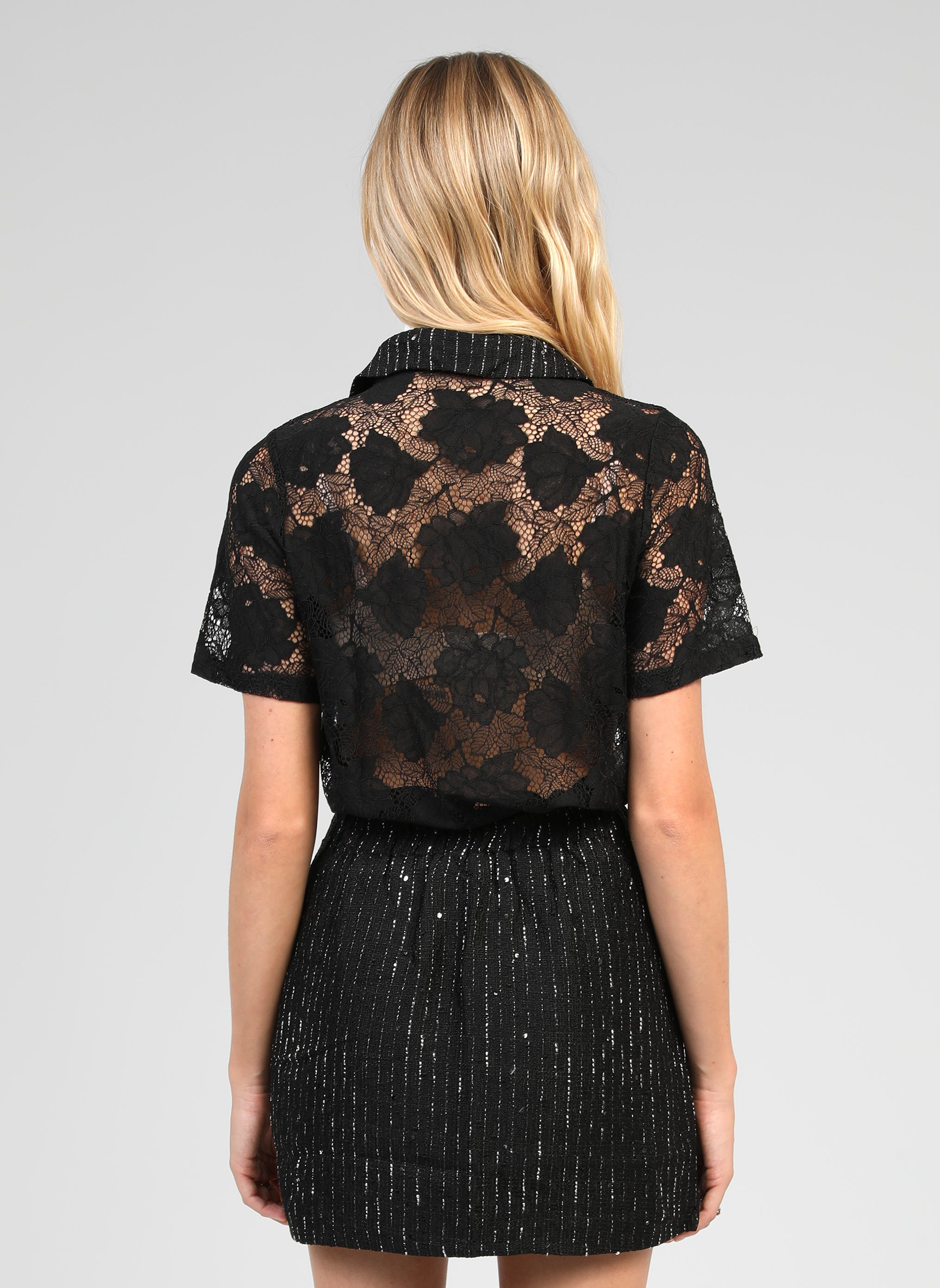 CHEMISE ATILIANA noir