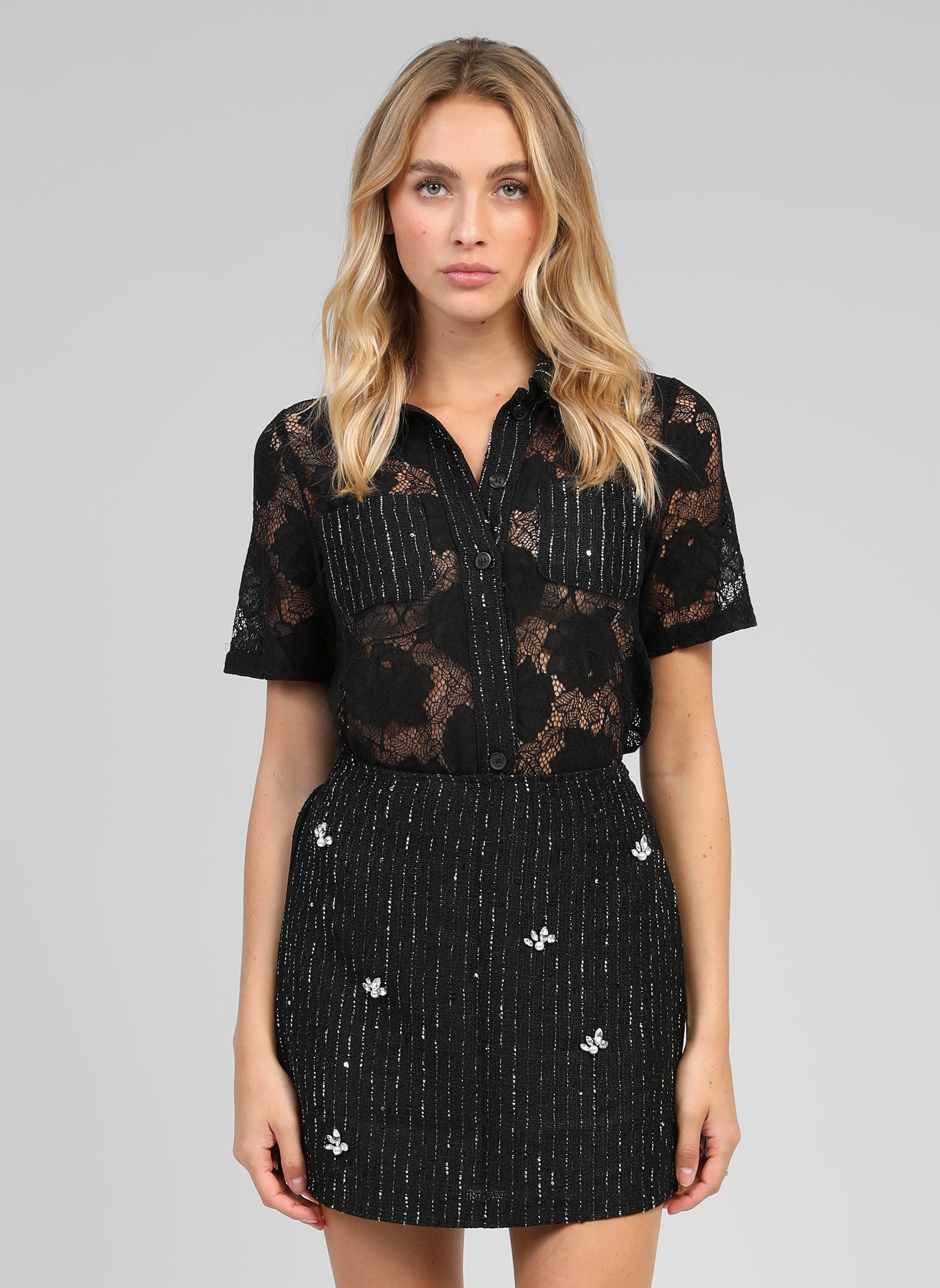 CHEMISE ATILIANA noir