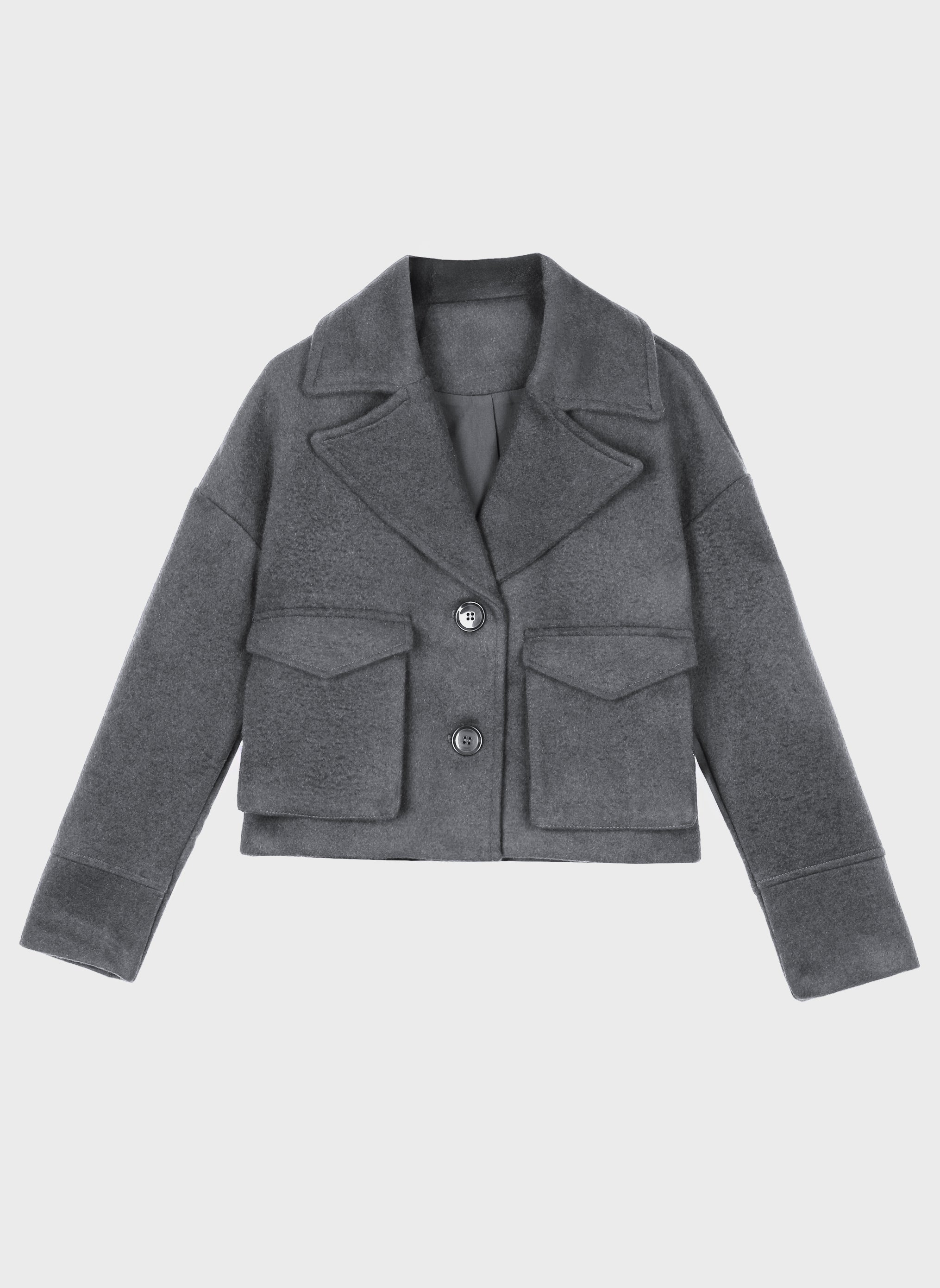 VESTE CASSANDRA gris chiné