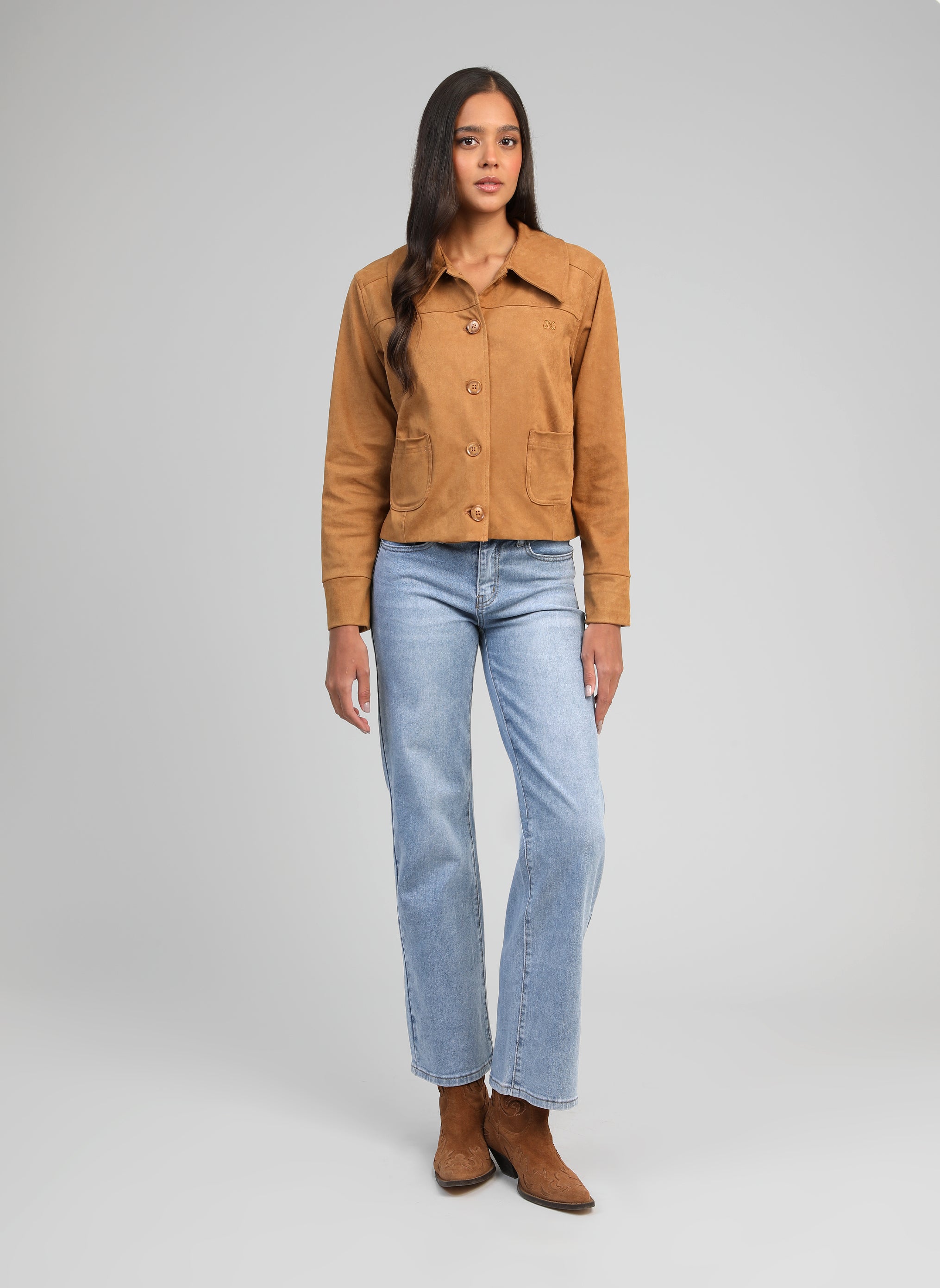 VESTE CLAUDILA camel